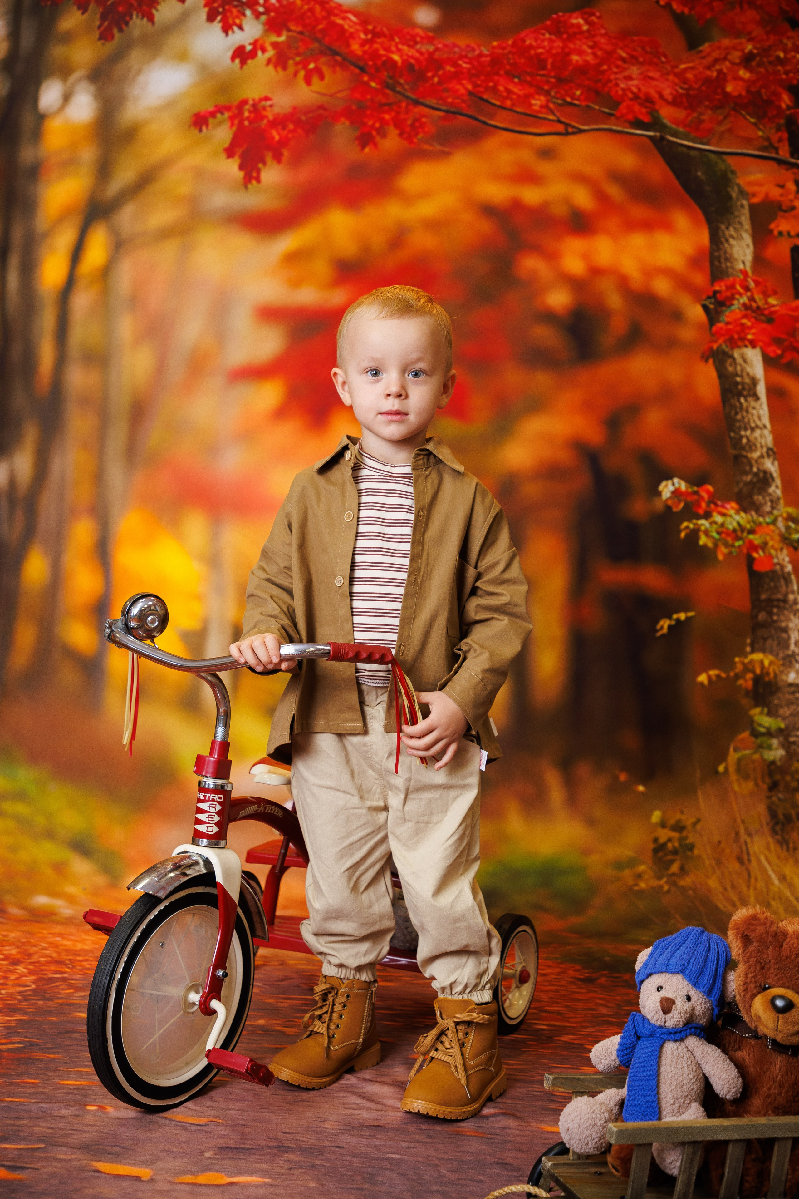 Велосипед. Детская фотостудия Москва