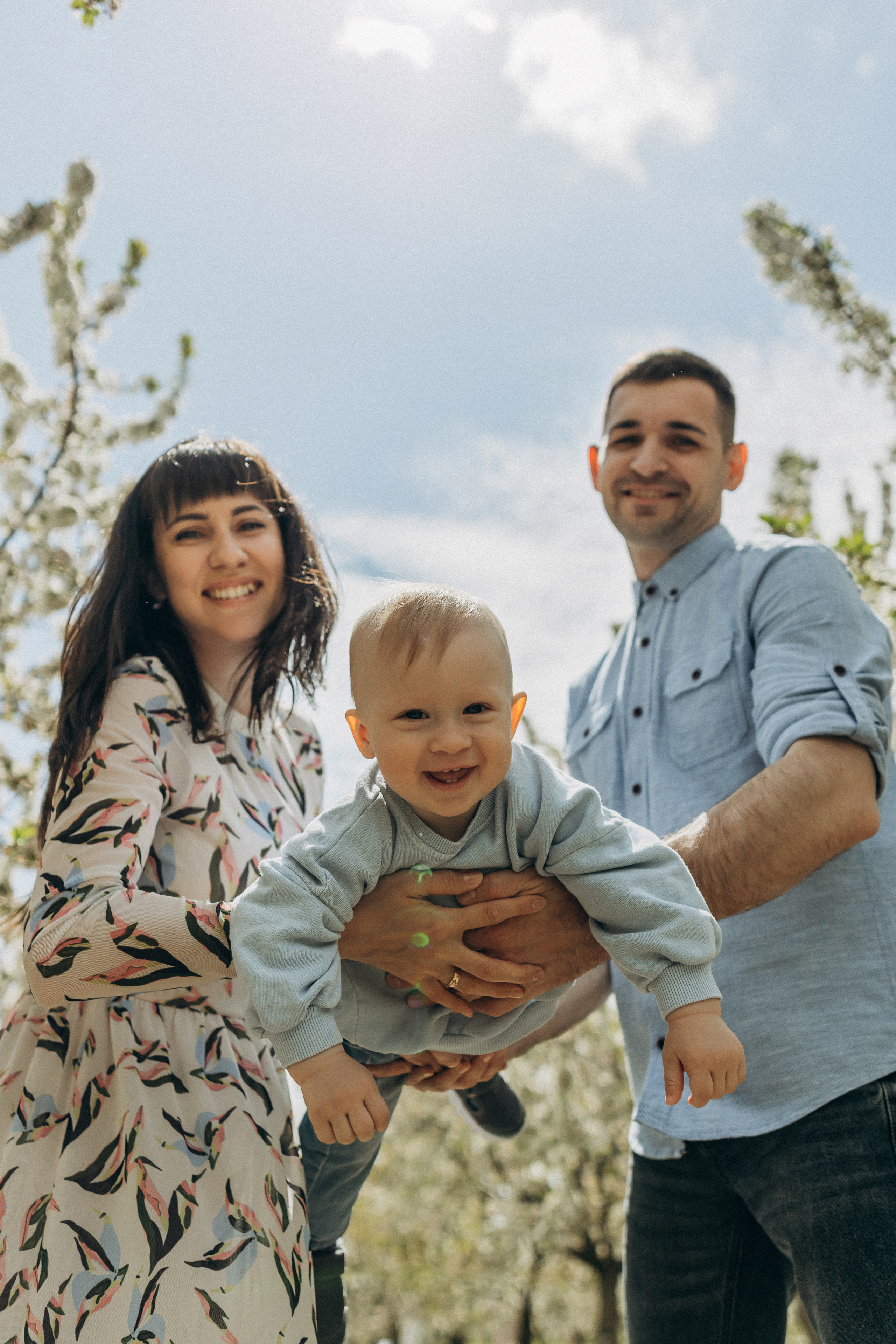 Надя, Саша и Арсений. Семейный фотограф и детский фотограф в Волгограде Алеся Бутакова — дет