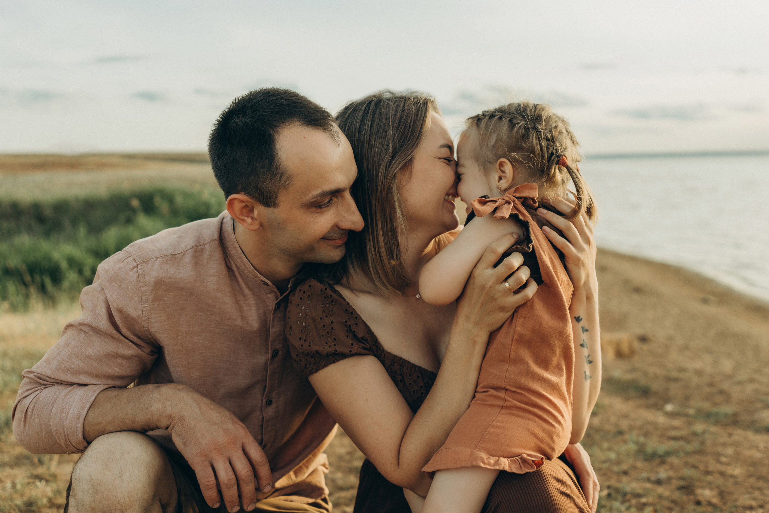 Оксана, Лёша и Эля. Семейный фотограф и детский фотограф в Волгограде Алеся Бутакова — дет