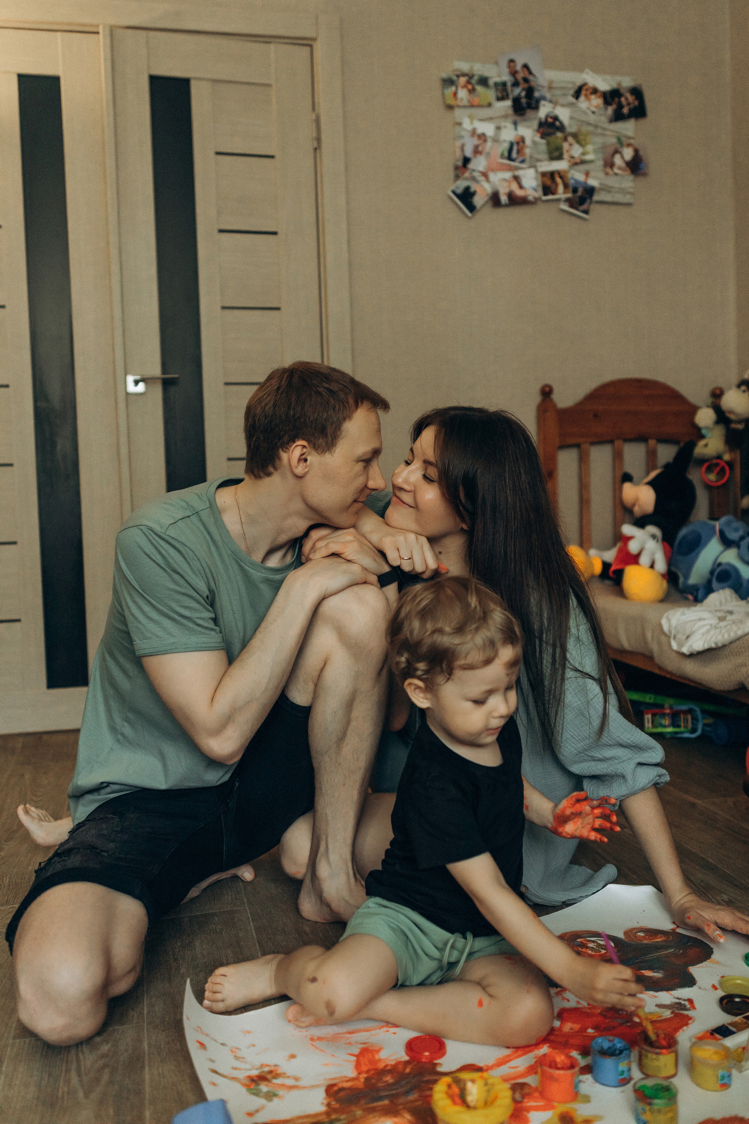 Аня, Сергей и Тёма. Семейный фотограф и детский фотограф в Волгограде Алеся Бутакова — дет