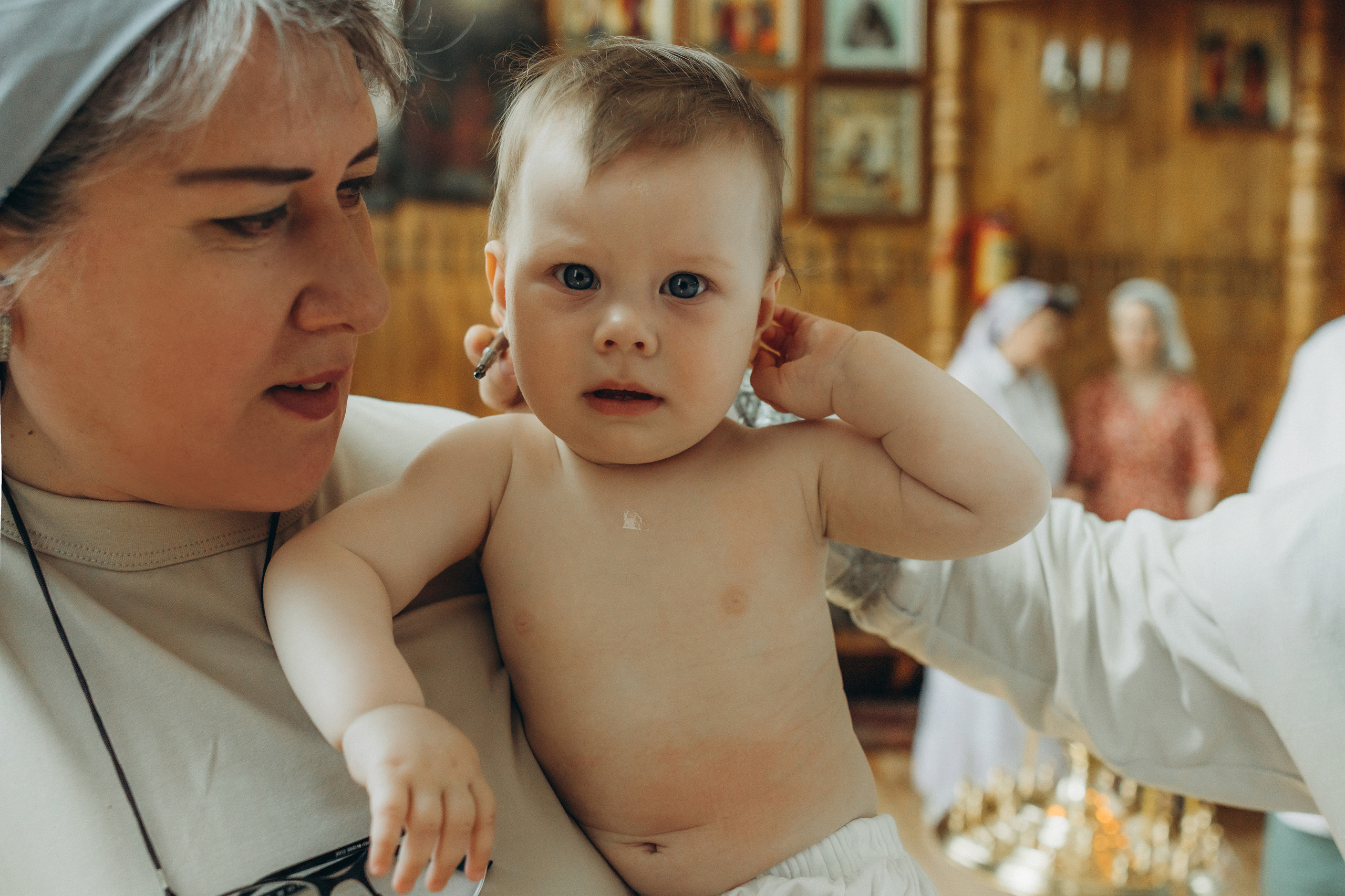 Крещение Марка и Агаты. Семейный фотограф и детский фотограф в Волгограде Алеся Бутакова — дет