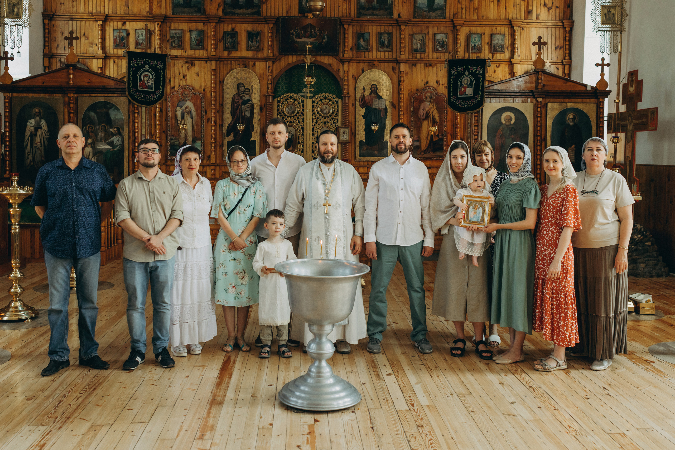 Крещение Марка и Агаты. Семейный фотограф и детский фотограф в Волгограде Алеся Бутакова — дет