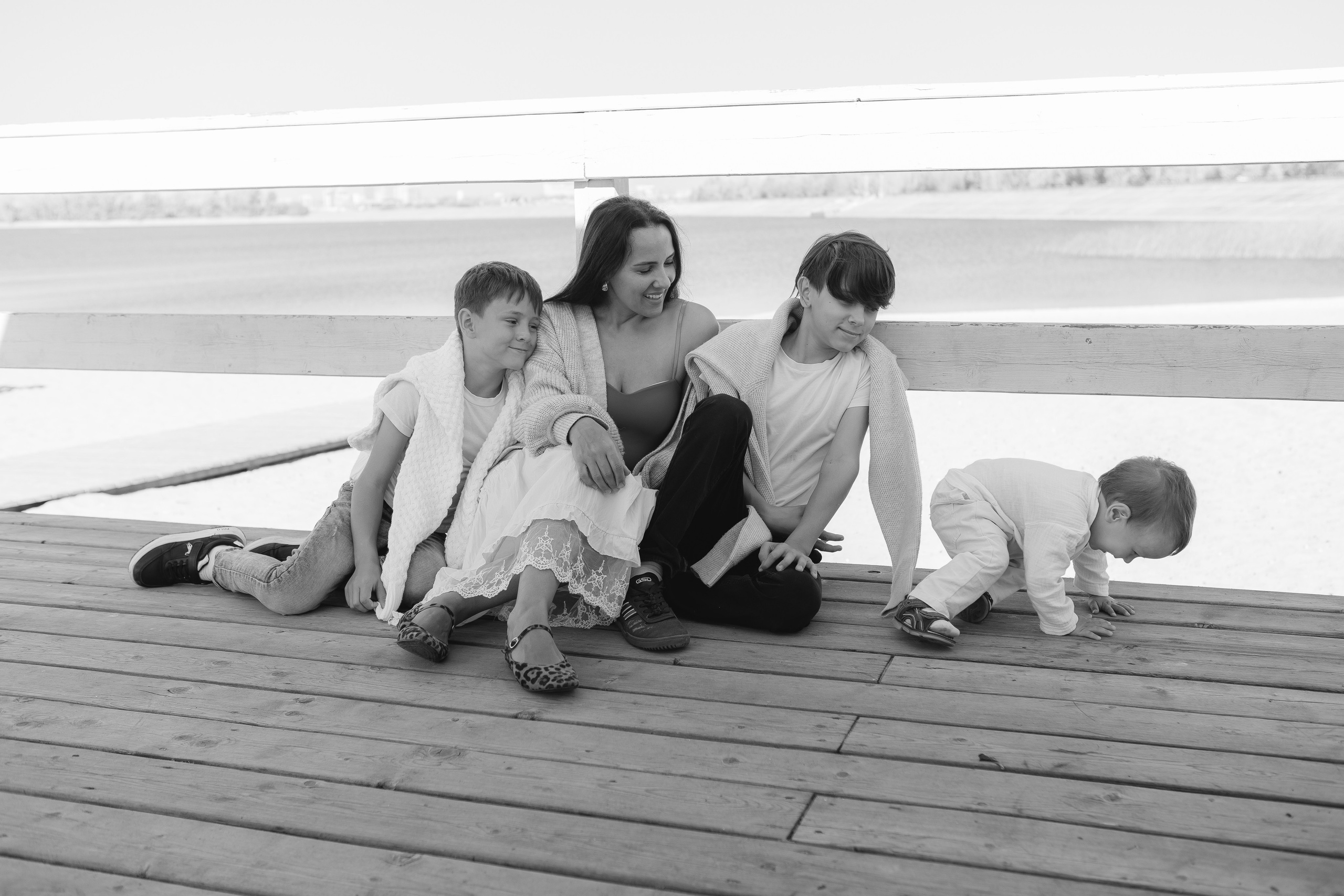 Ляйсан с мальчишками. Фотограф в Казани.Снимаю индивидуальные портреты, love story и свадьбы