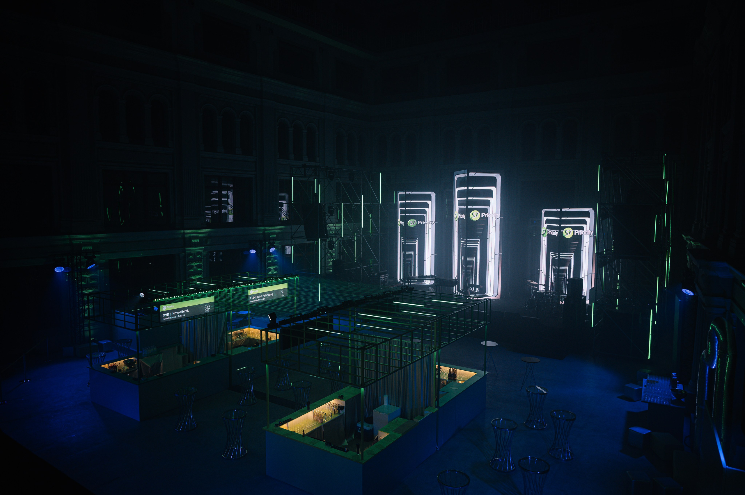 S7 Airlines — S7 Priority / 15th anniversary celebration. OOPS TEAM