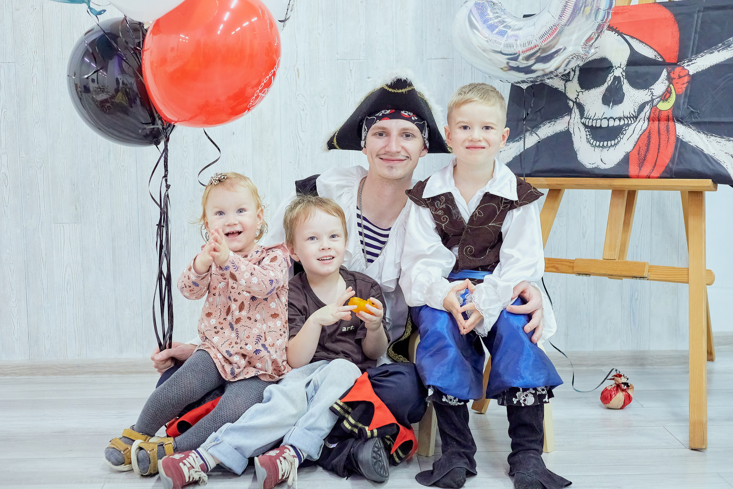 День Рождение Степана 5 лет, съёмка 3 часовой программы. Семейный и детский фотограф в Ярославле Юлия Галашина