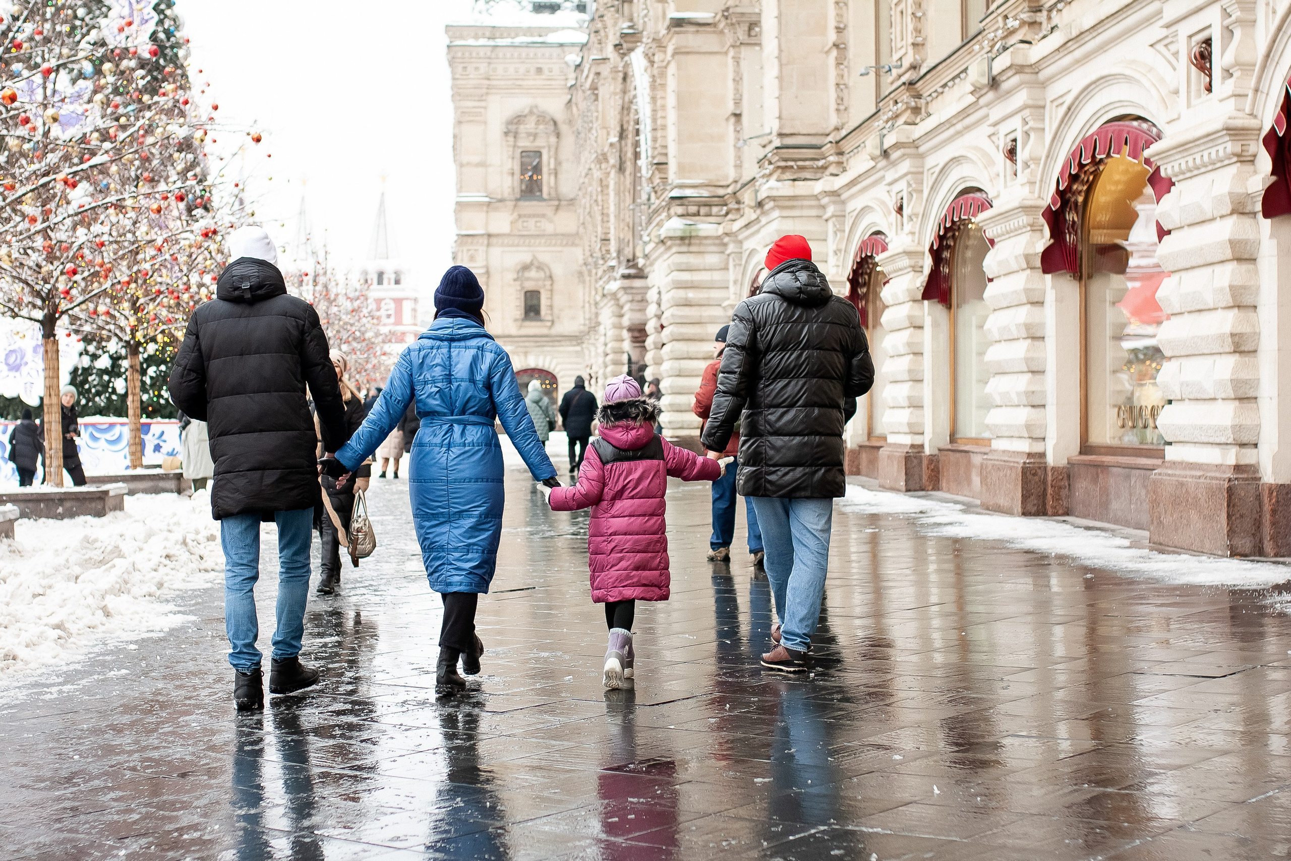 Надя и семья. Новогодний фотодень. Профессиональный фотограф, Москва |Видное Елена Елизарова