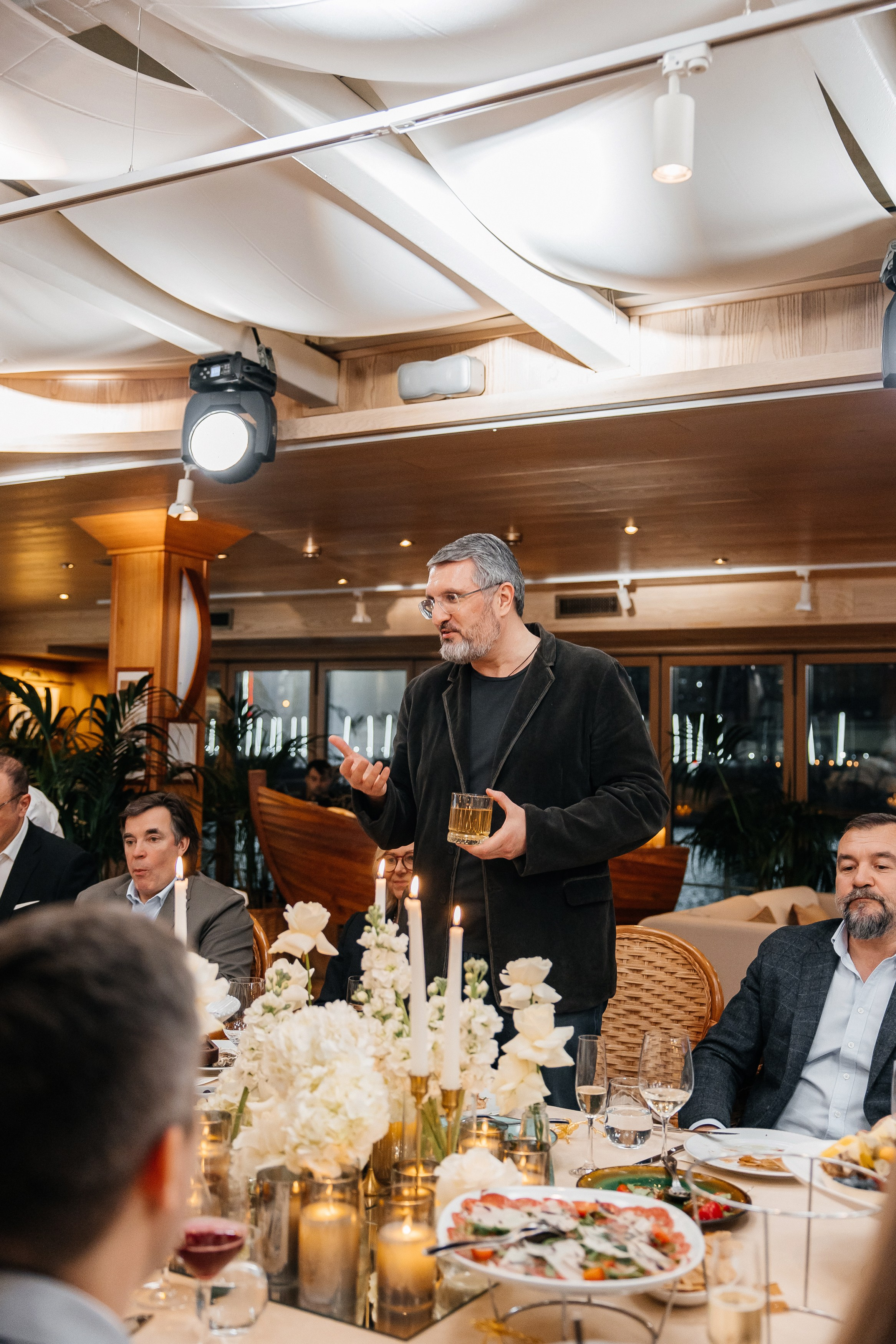 День рождения в ресторане Чайка. Фотограф в Москве Дмитрий Жарков