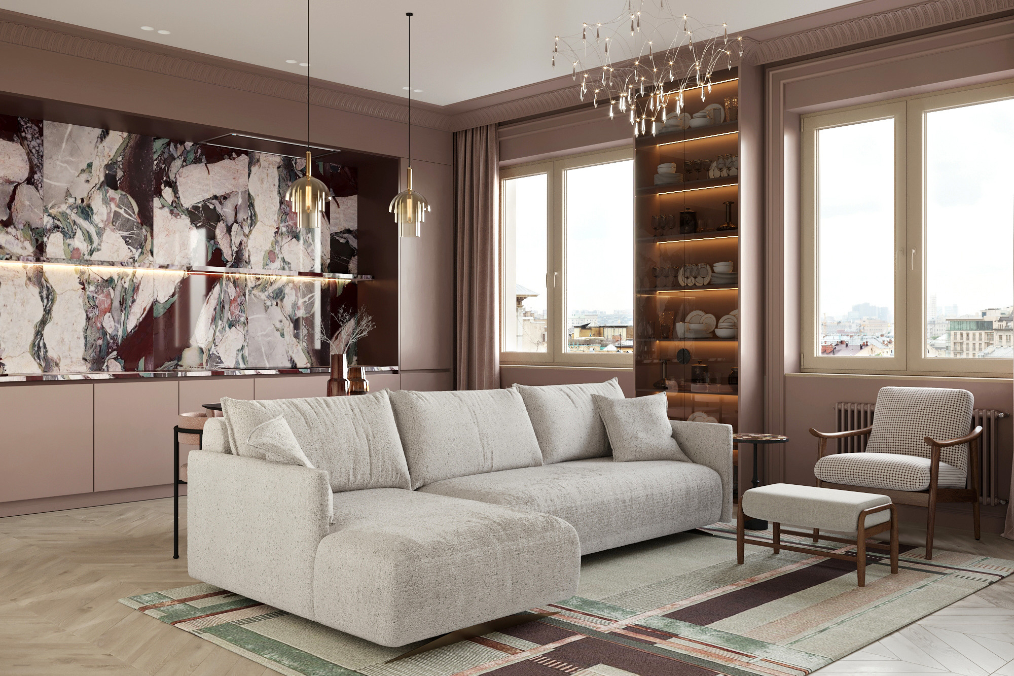 BALTIYSKIY. Дизайн интерьера бизнес класса Москва Янина Филиппова