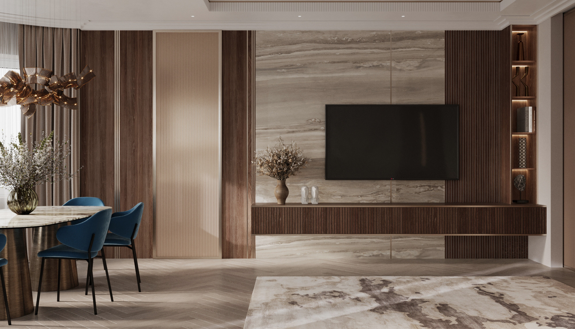 KUTUZOVA. Дизайн интерьера бизнес класса Москва Янина Филиппова