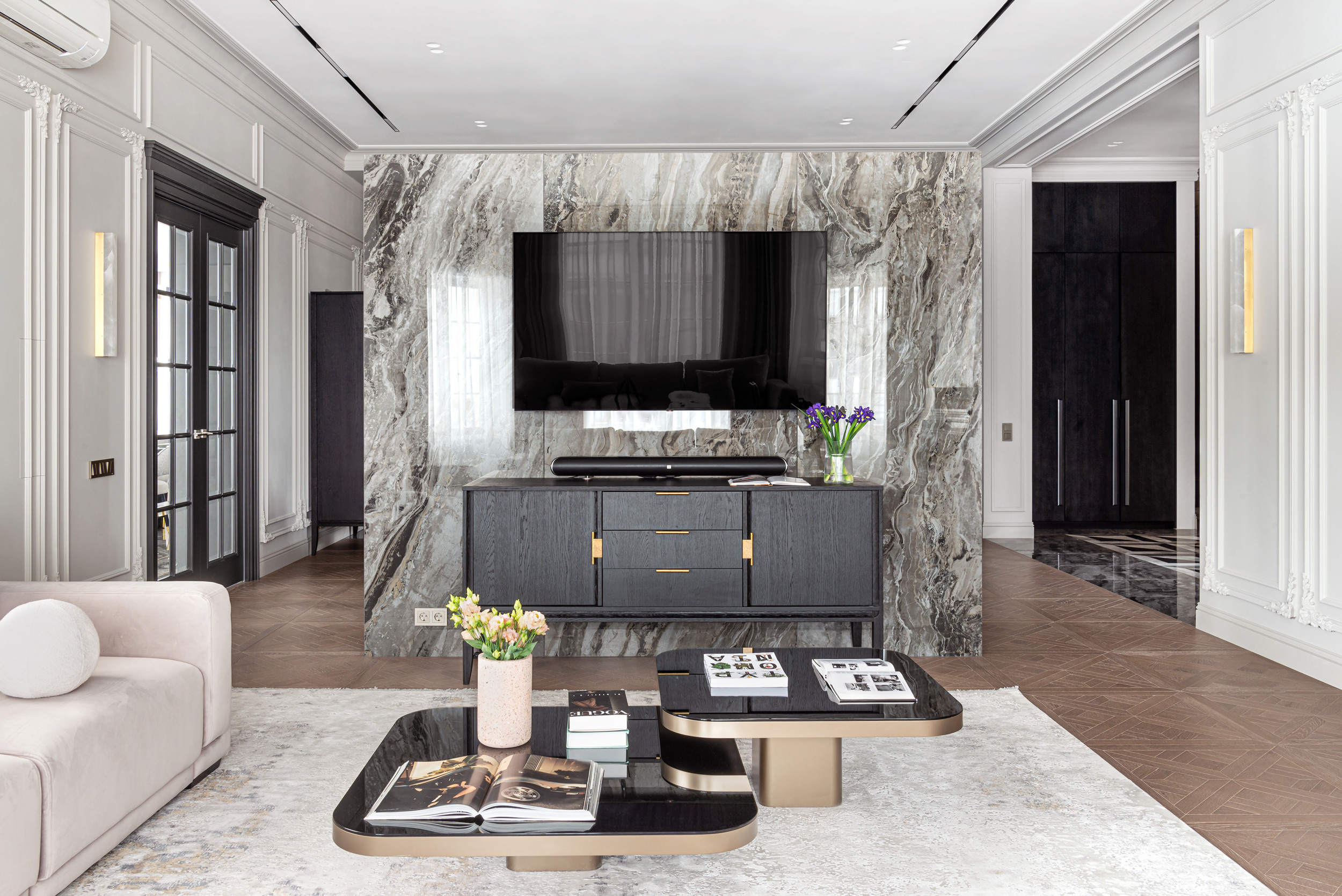 Дом 500 кв.м (реализация). Дизайн интерьера бизнес класса Москва Янина Филиппова