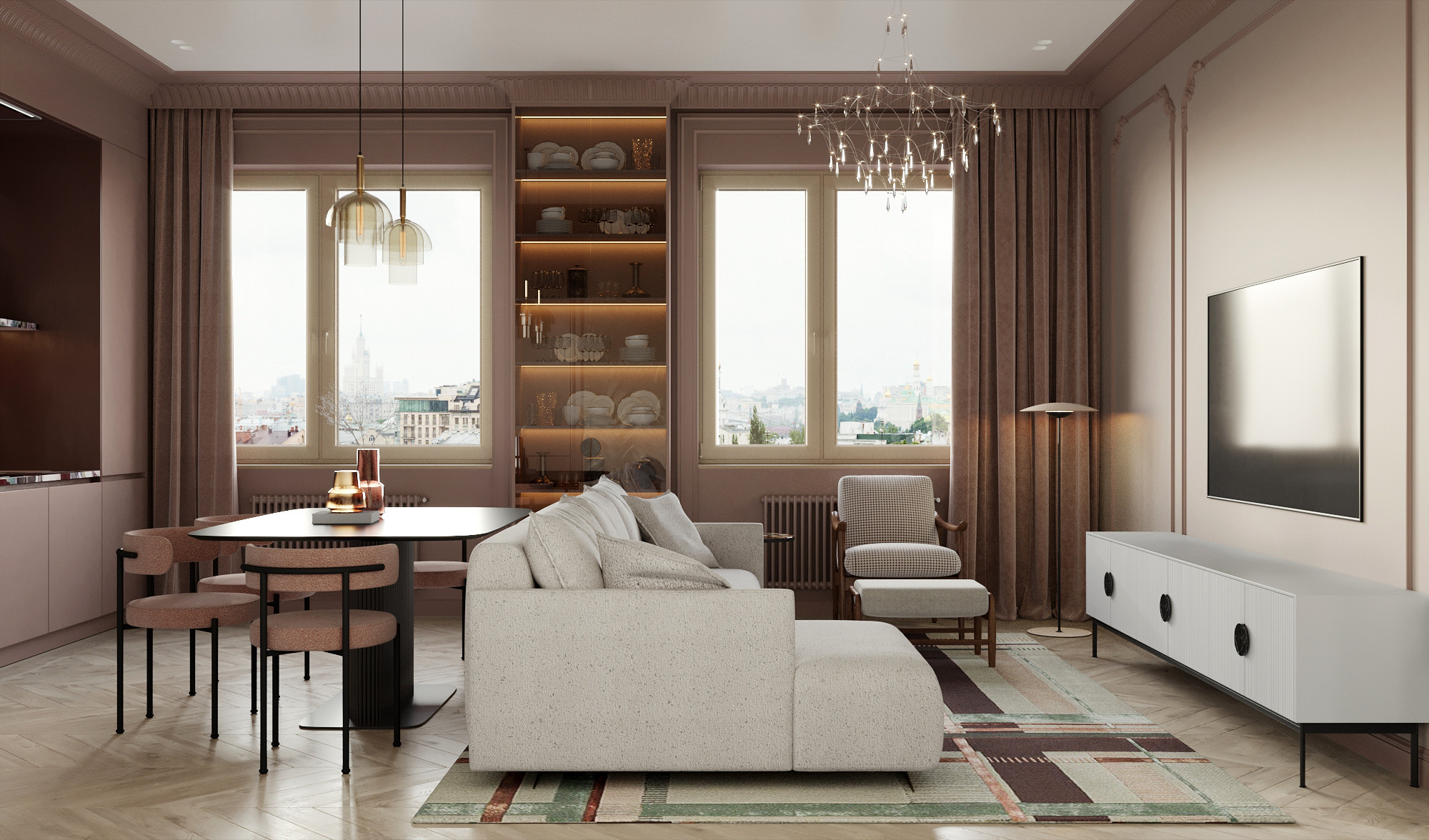 BALTIYSKIY. Дизайн интерьера бизнес класса Москва Янина Филиппова