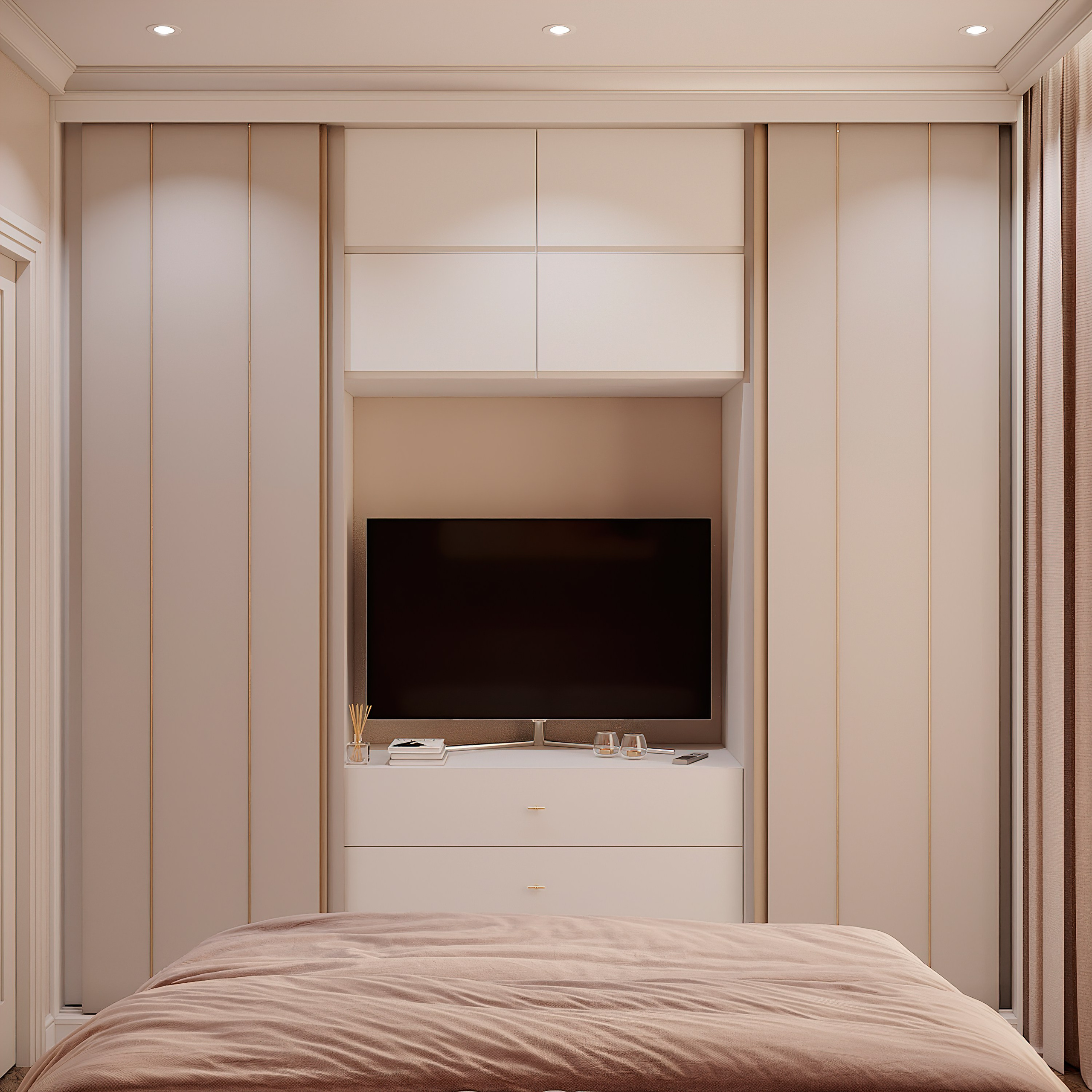 Квартира с фисташковой кухней для молодой девушки г. Москва. Батракова Наталья дизайнер интерьеров Санкт-Петербург Москва Архангель