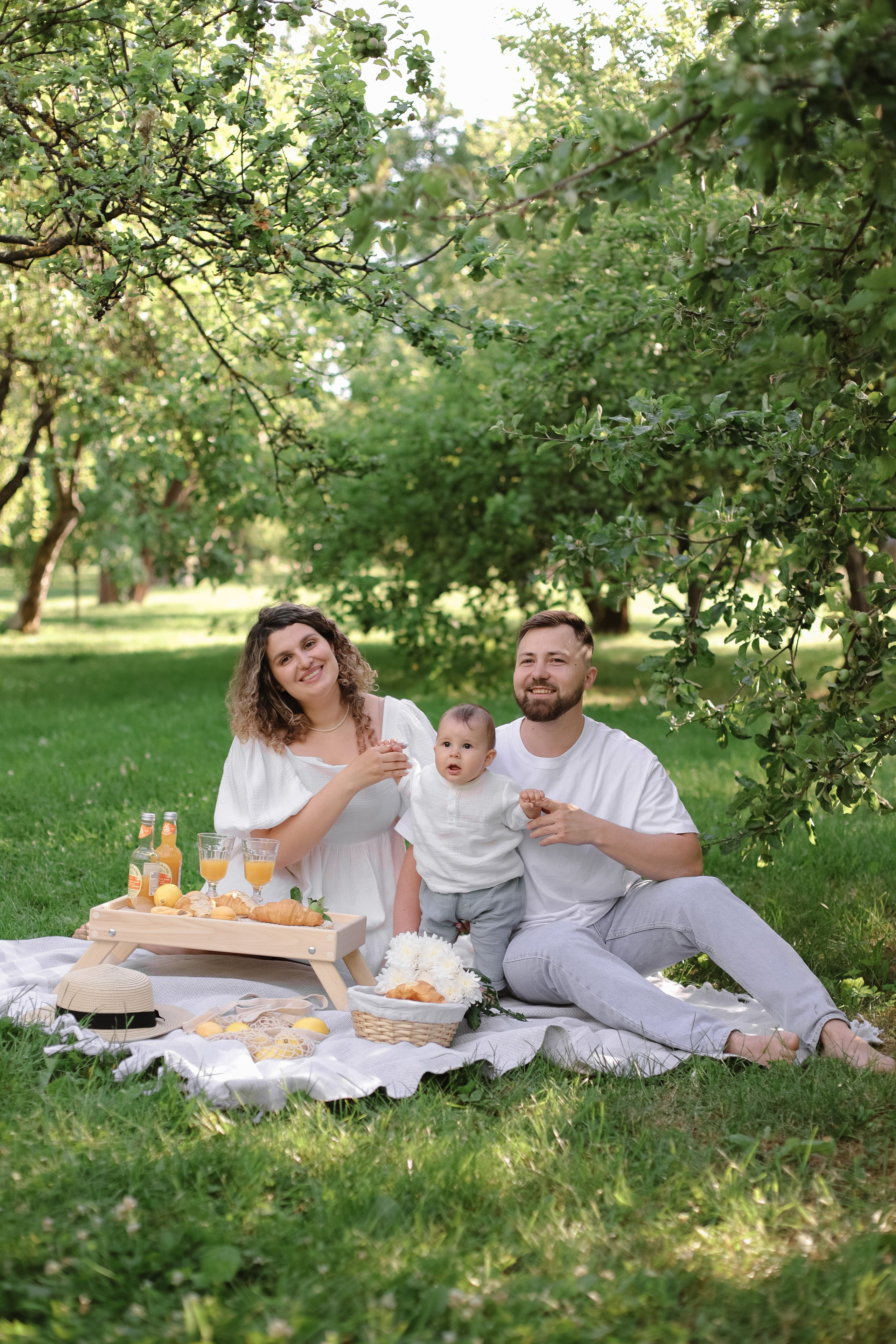 Пикник: Саша, Алёна, Прохор и Миша. Свадебный, семейный и детский фотограф в Люберцах Зайцева Анастасия