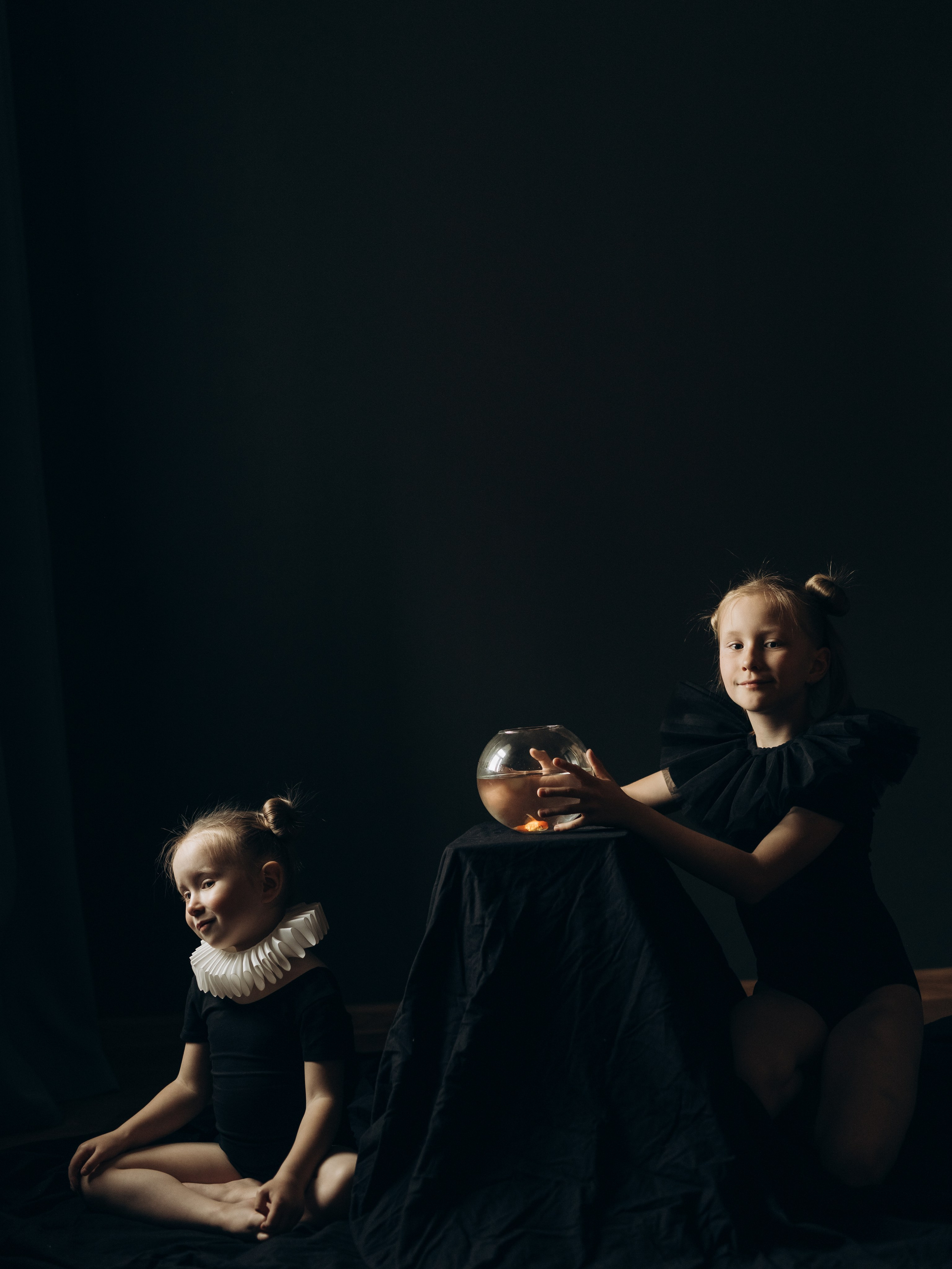 Сёстры. Фотограф Людмила Оюн