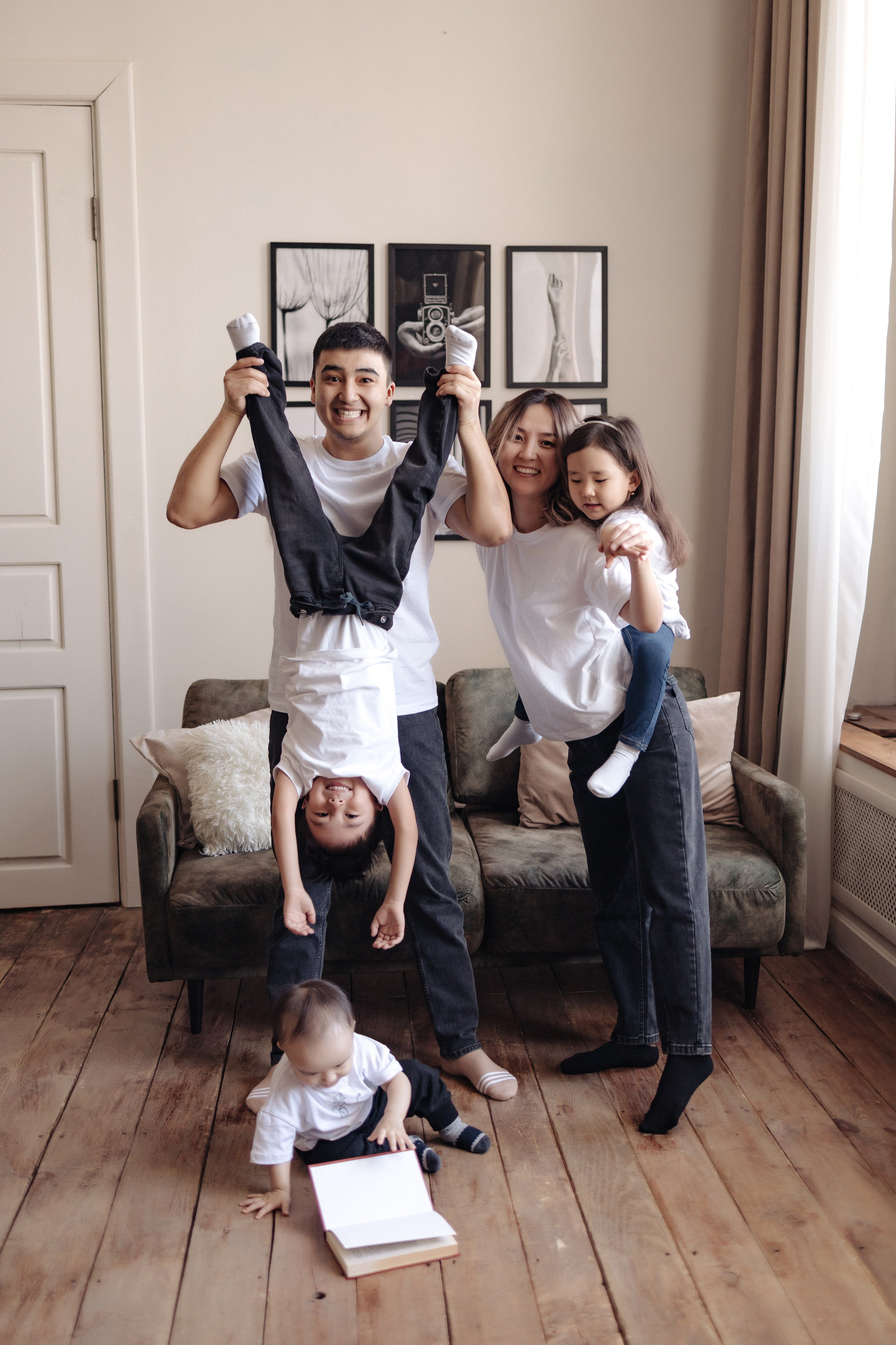 Семья Кожахметовых. Репортажный и портретный фотограф в Астана