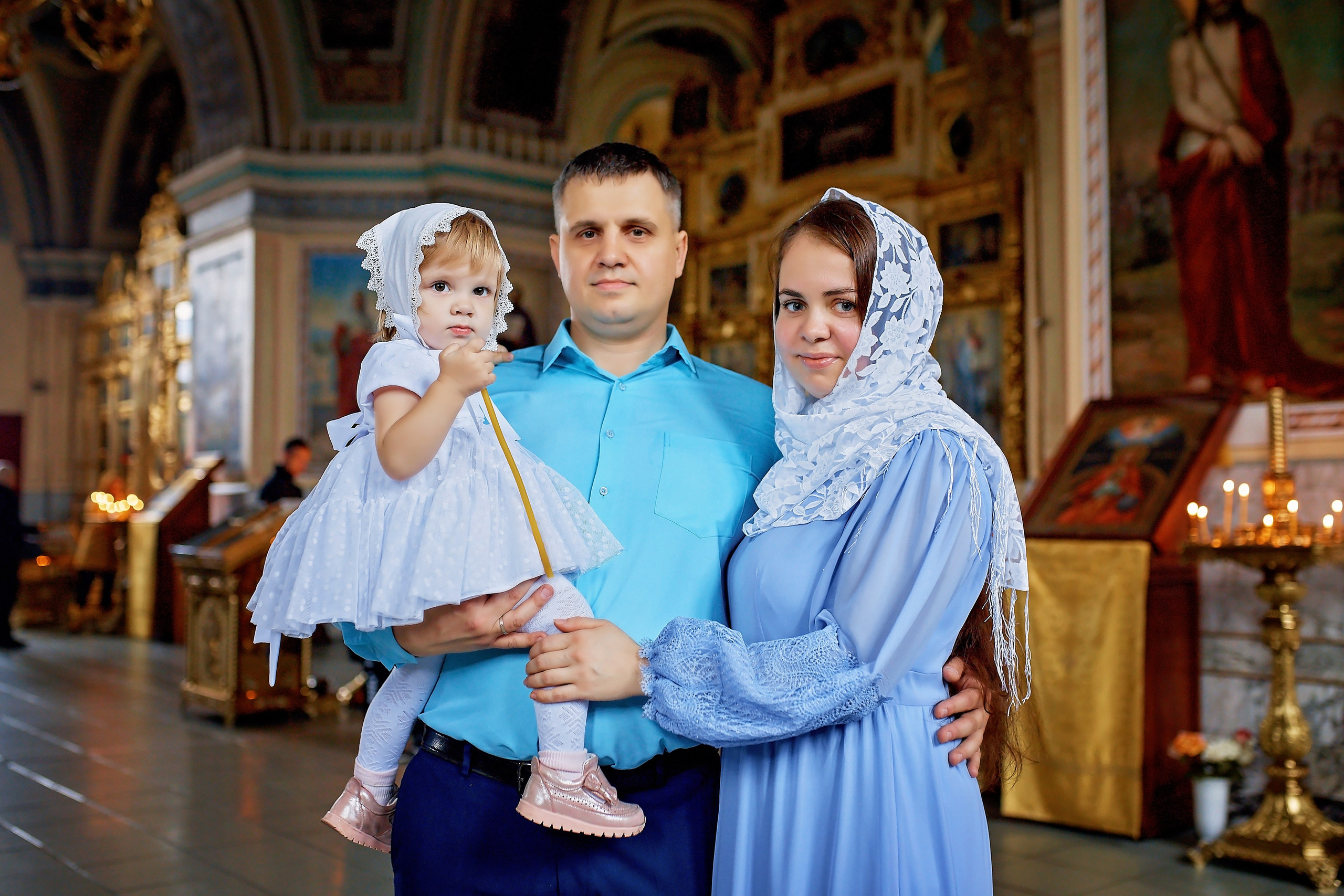 Крещение Анны. Фотограф на Крещение и Венчание в Барнауле