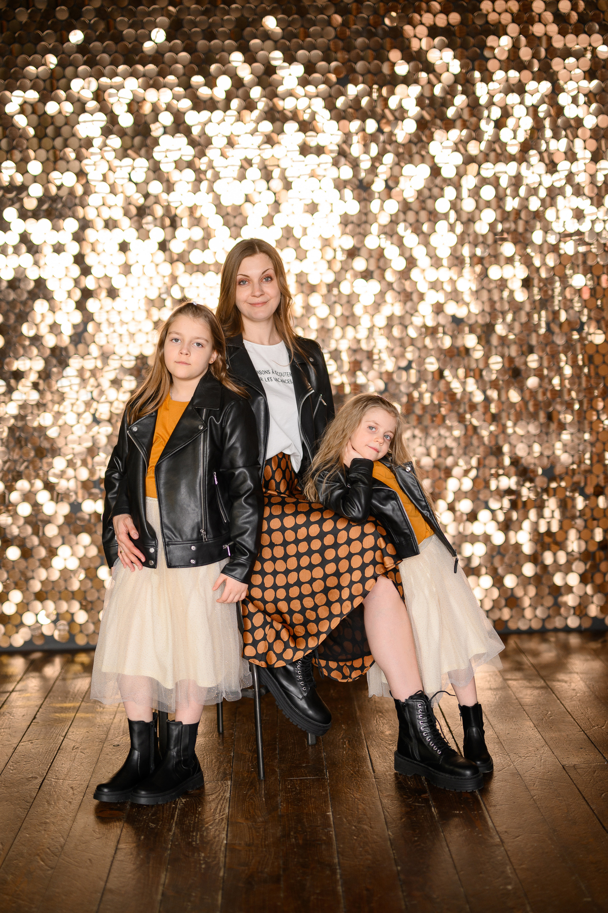 Мама и дочки. Фотостудия Botanica. Semerlina.ru