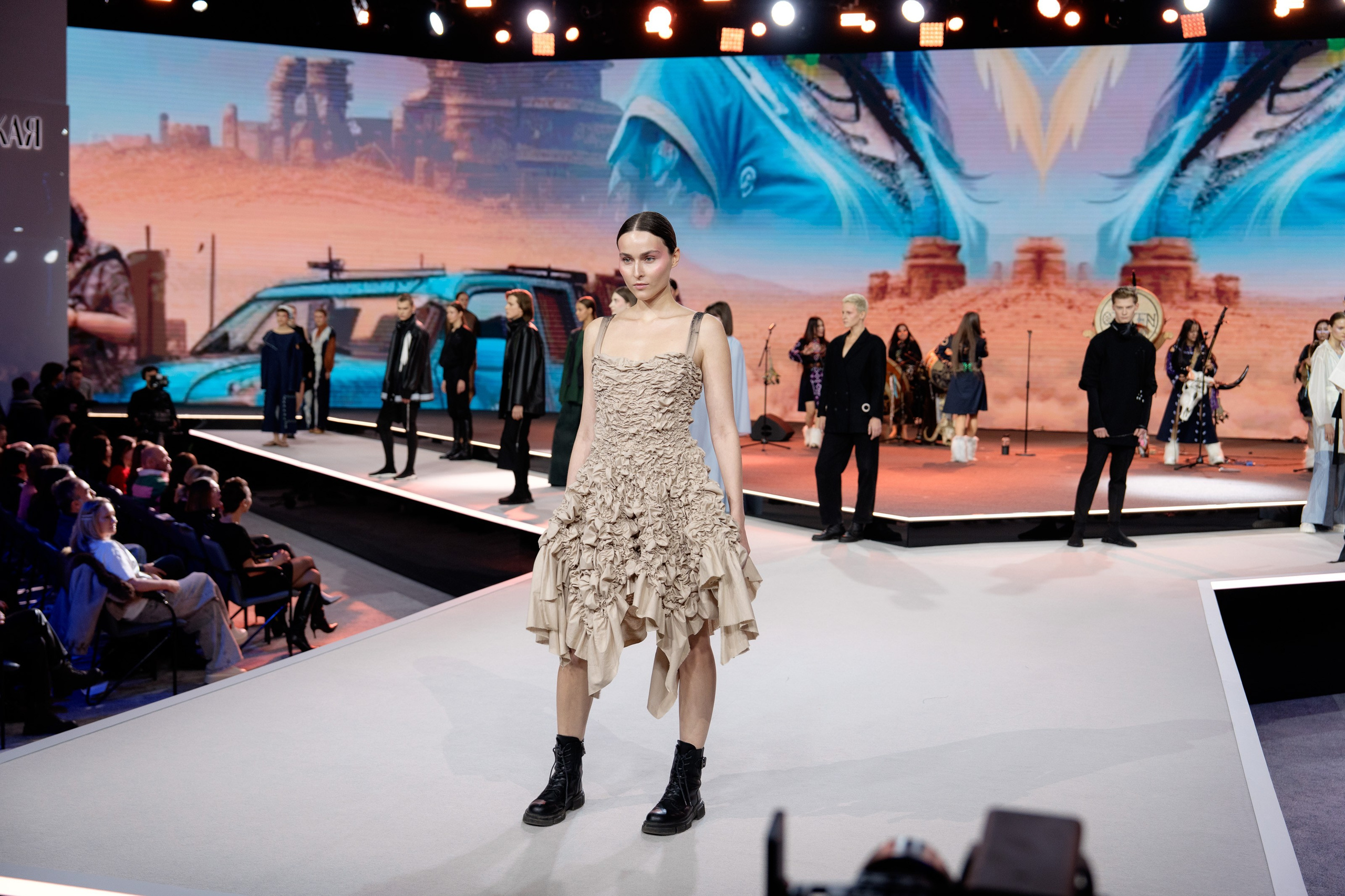 Moscow Fashion Week 2024 весна. Фотограф Николай Прокофьев модельные тесты в Москве