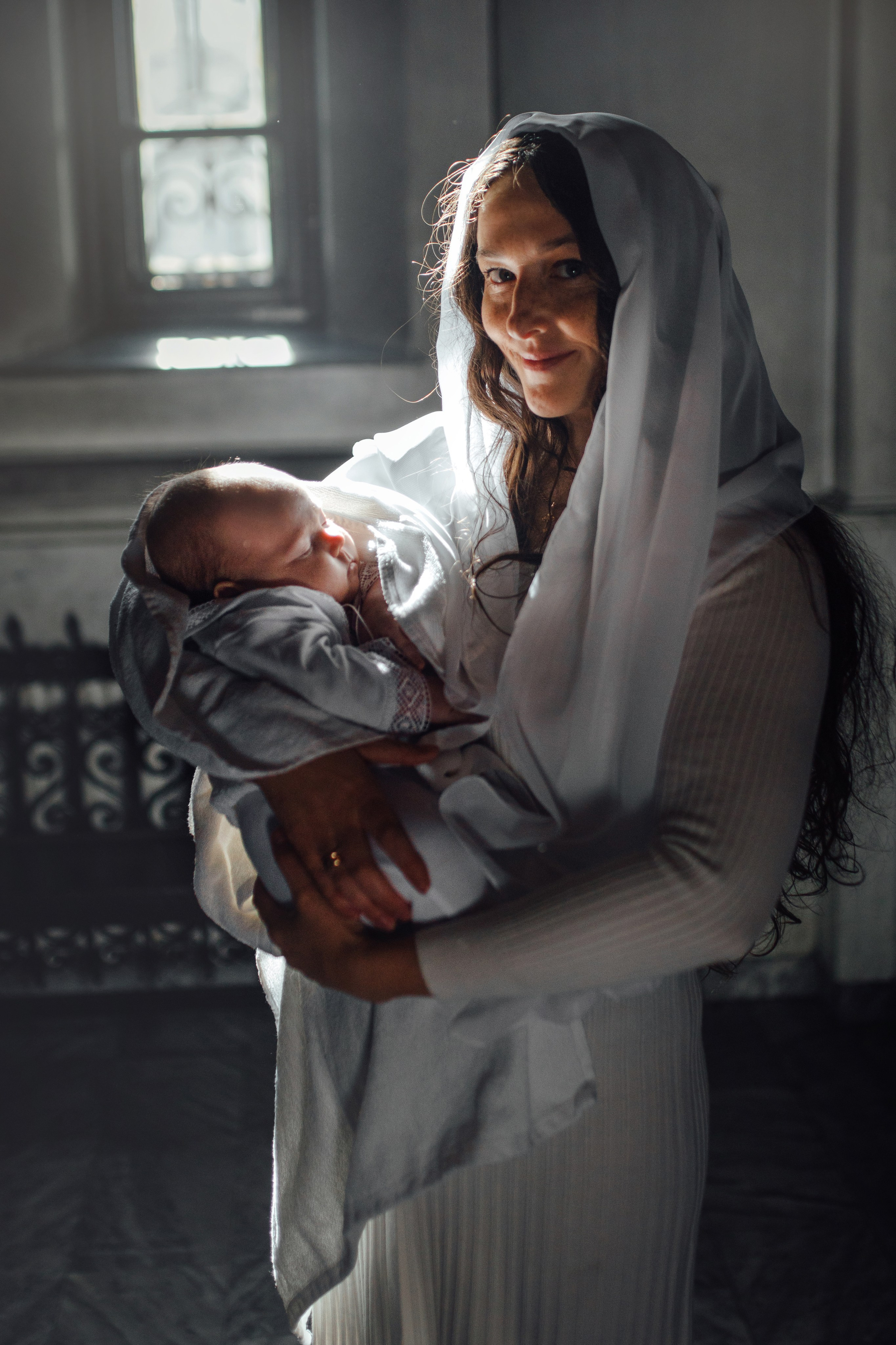 Крещение Тимура храм иконы Всех Скорбящих Радость, октябрь 2024