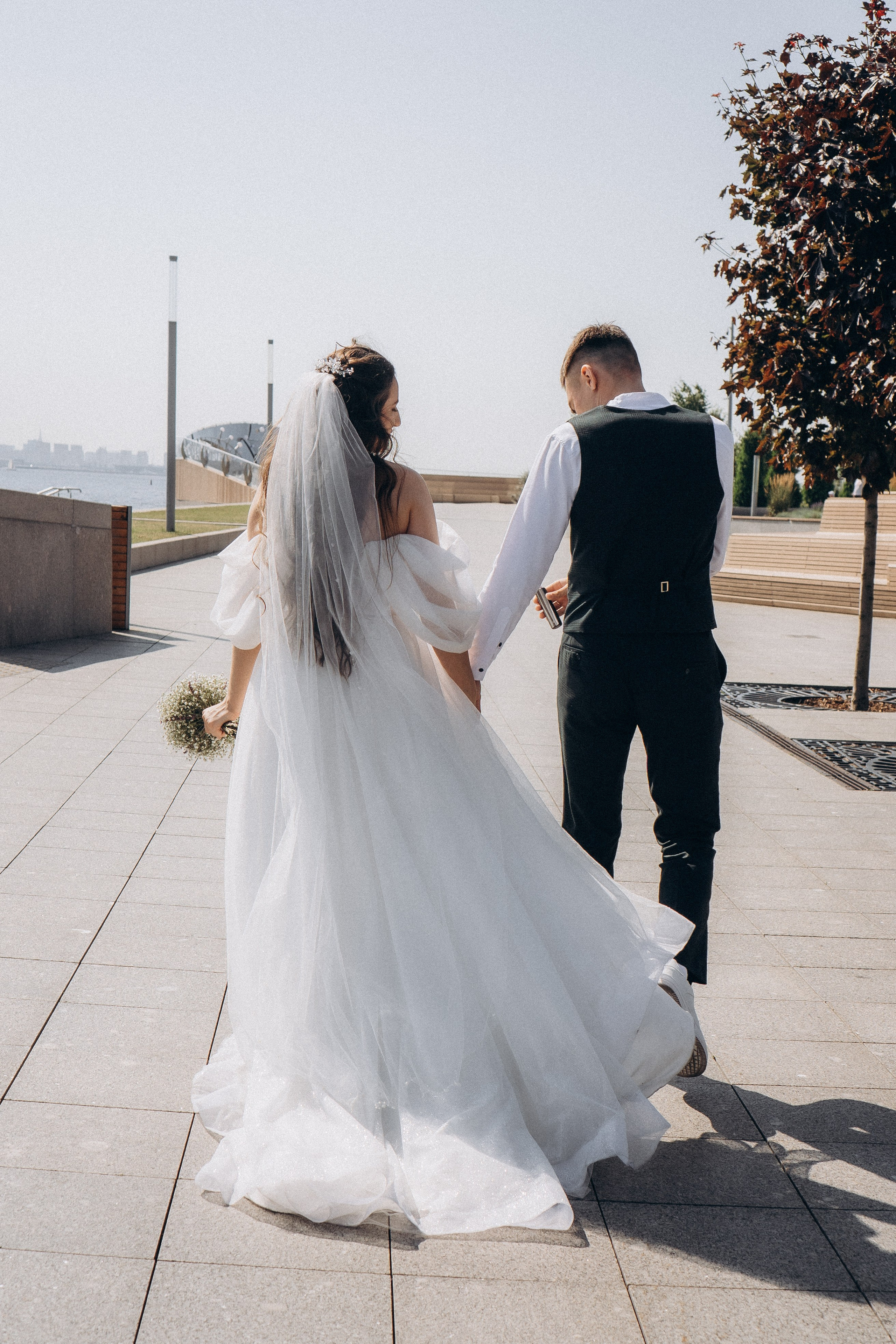 СВАДЕБНАЯ СЬЕМК В ПАРКЕ 300-ЛЕТИЯ. Профессиональный фотограф, Санкт-Петербург — Виктория Богомолова