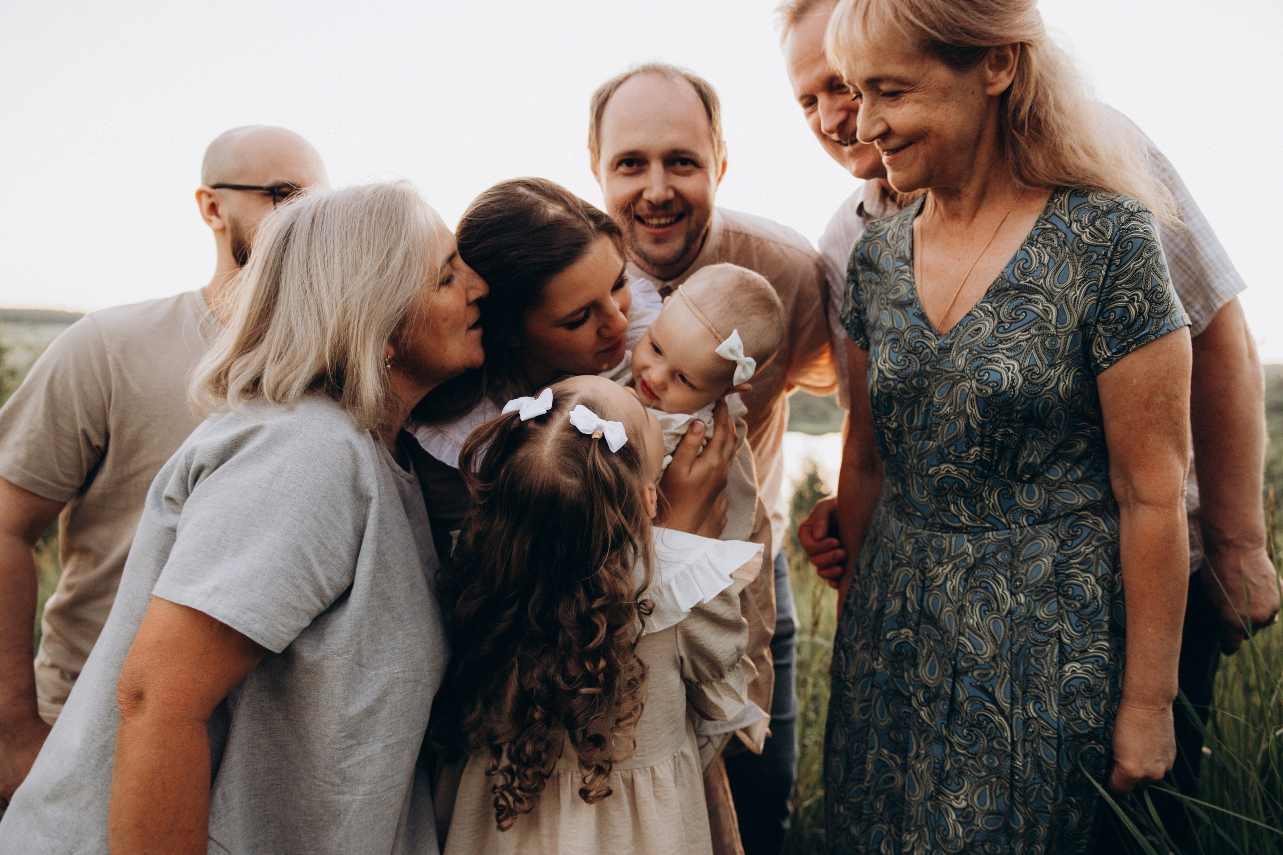 Летний вечер с семьей. Семейный фотограф документалист в Пензе Лопатинская Татья