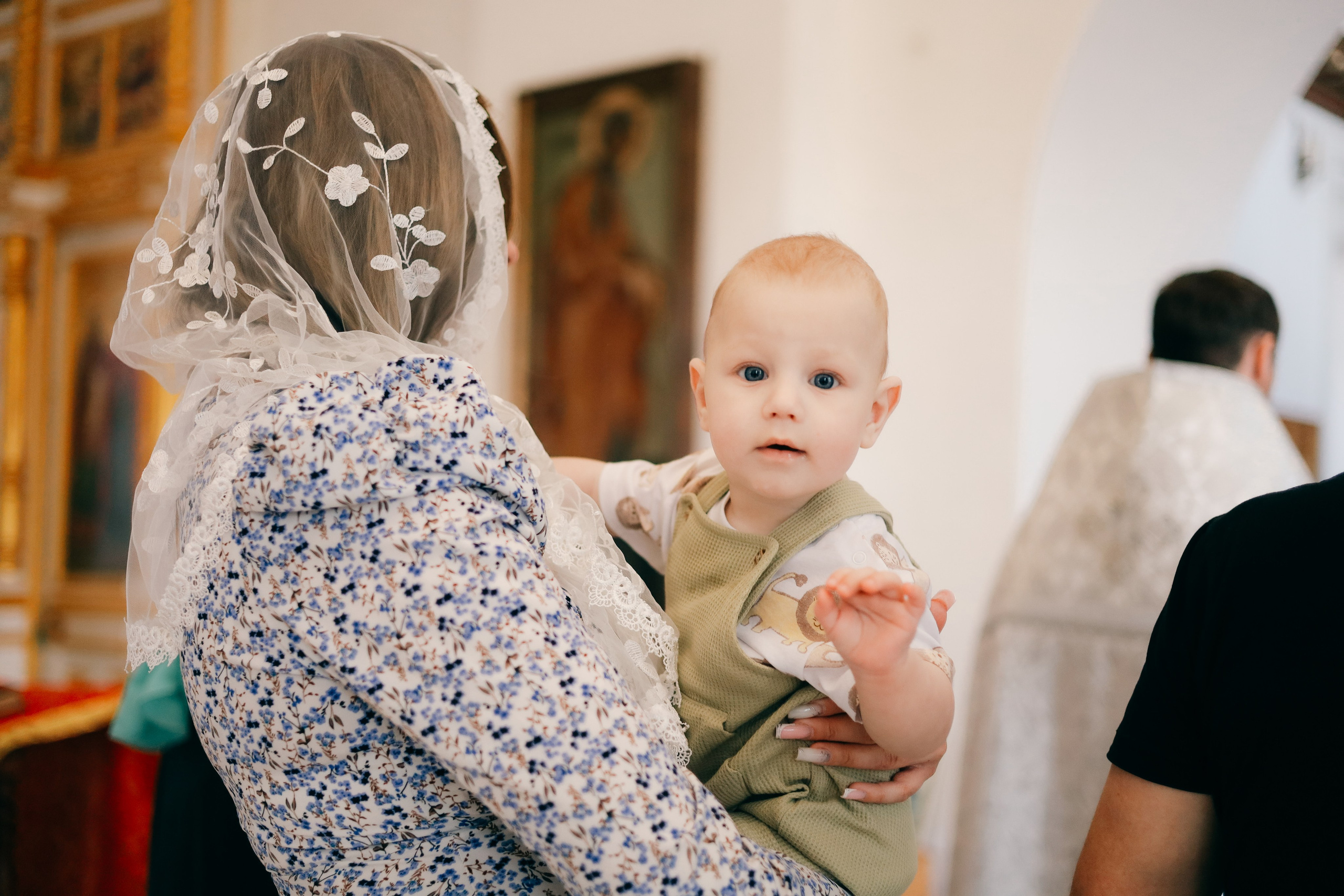 Крестины. Фотограф София Комкина