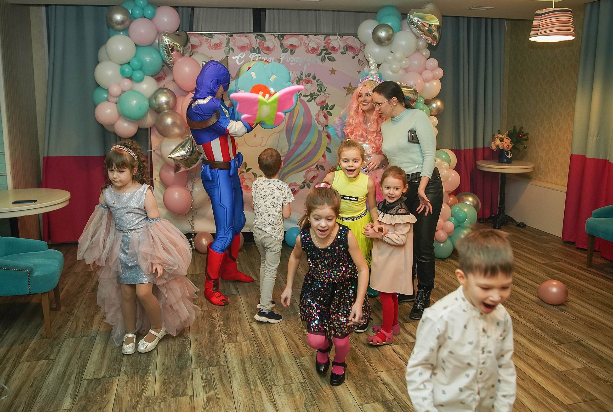 День рождения единорог. Семейный и детский фотограф в Нижнем Новгороде