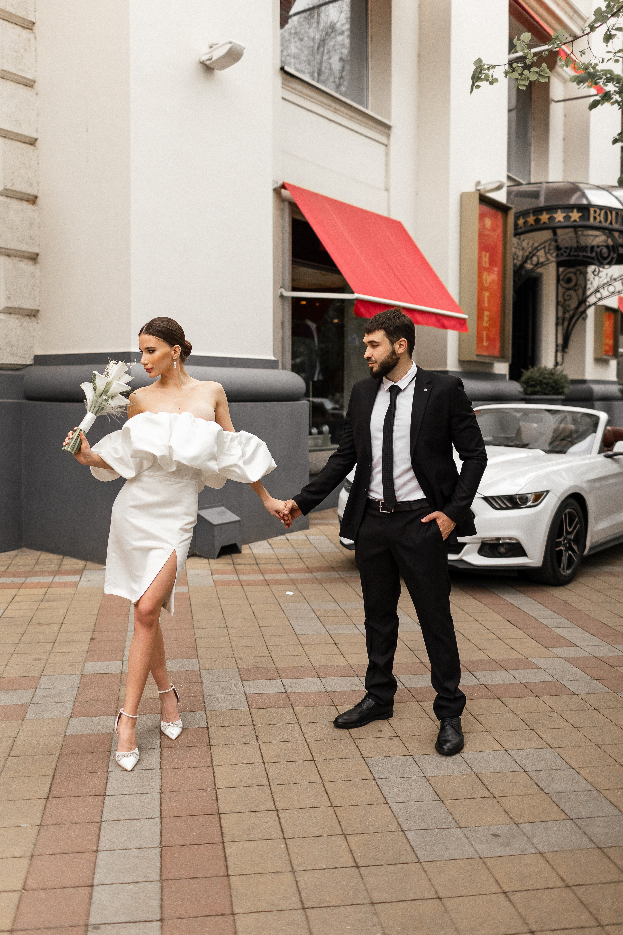 Съёмка с кабриолетом. Арина Тамочкина. Фотограф Краснодарю