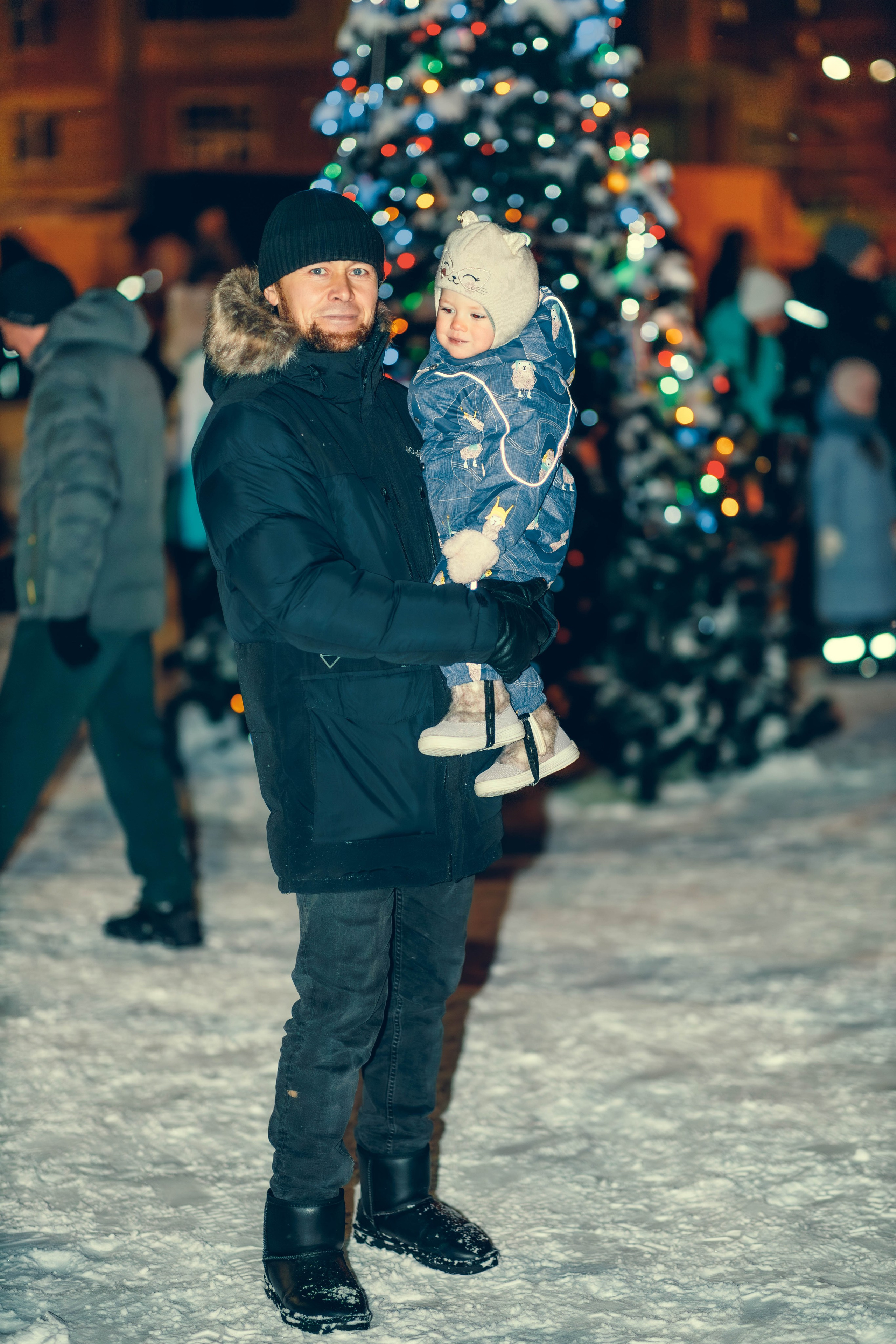 Елка в микрорайоне Университет. Фотограф г. Чебоксары Николай Фадеев