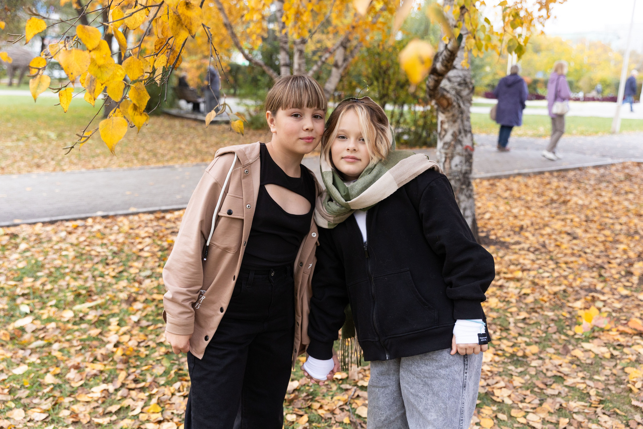 Осенняя фотосессия 4 Б. Семейный, детский, школьный фотограф в Благовещенске Яна Белоусова