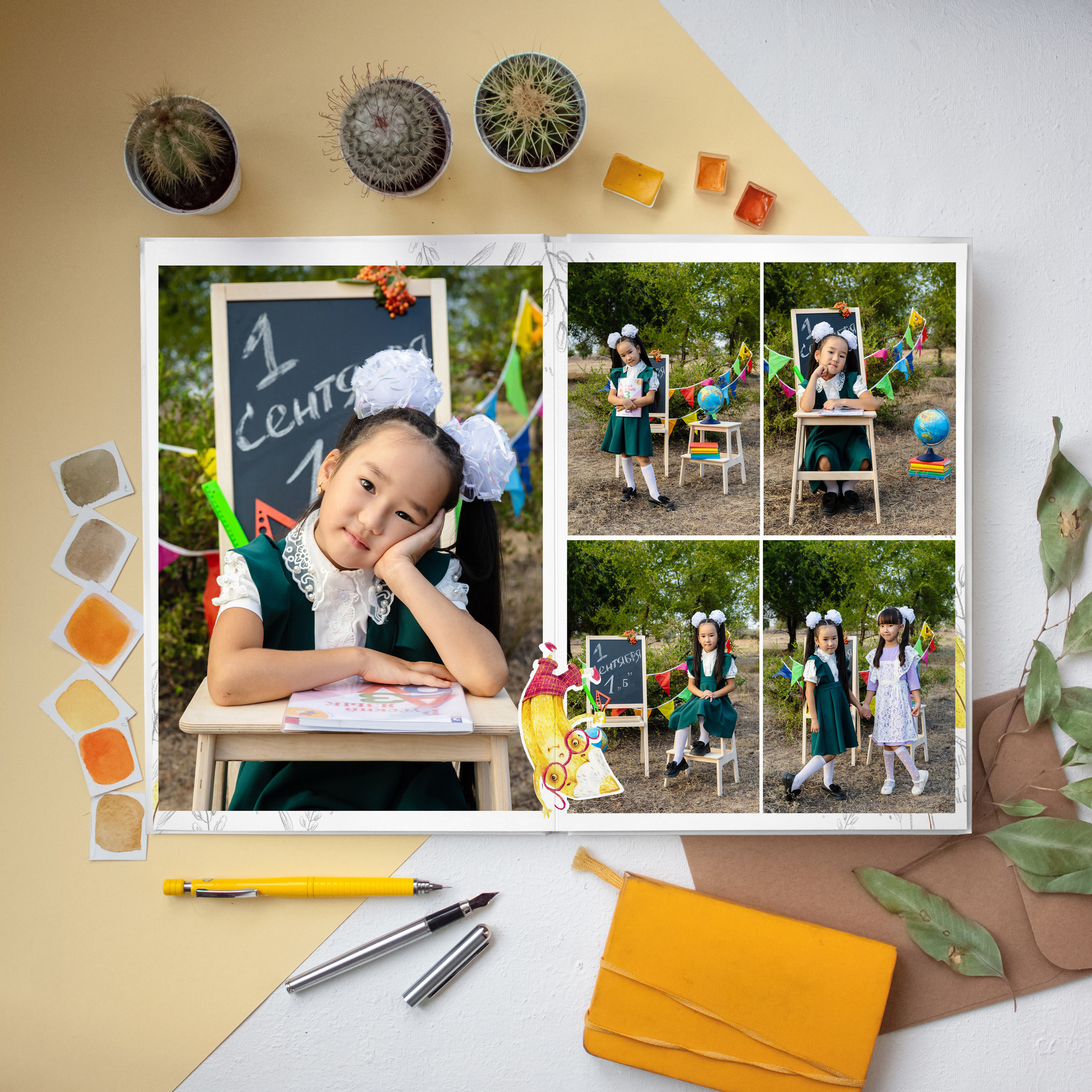 Первоклашка. Дизайнер fotokniga_ast