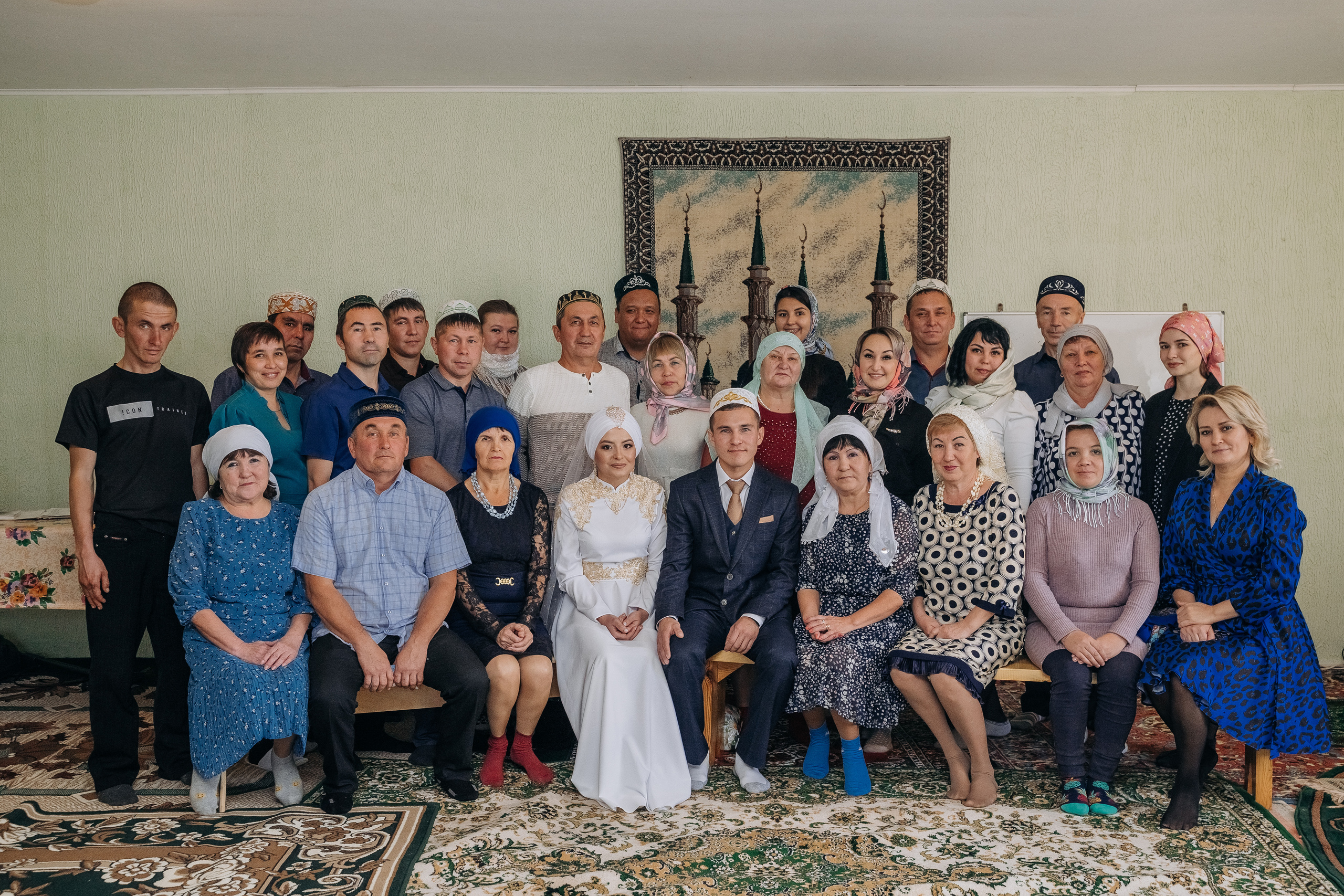 Ринат и Гузель. Свадебный семейный фотограф Ксения Божко Уфа Раевка никах в Нарыстау