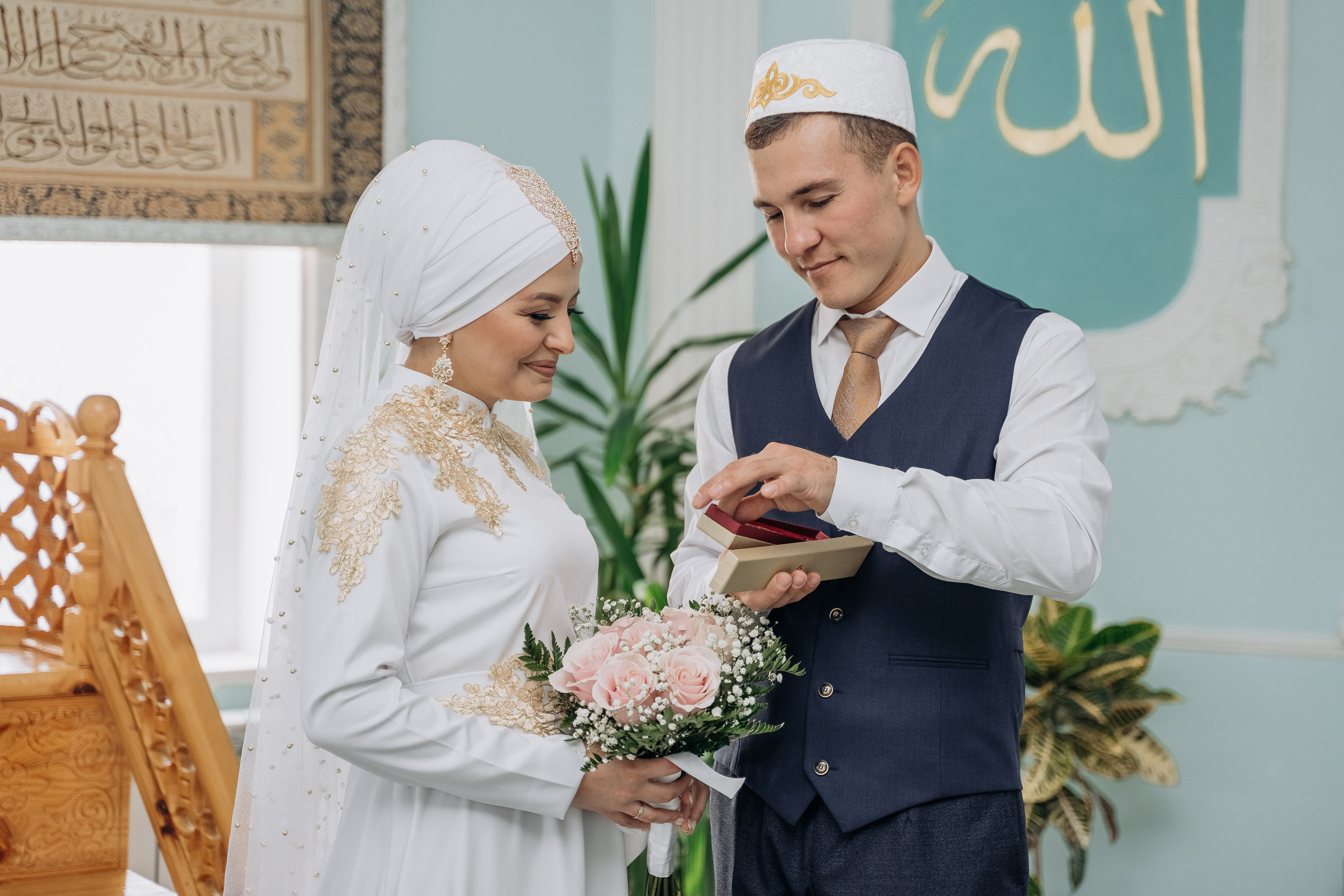 Ринат и Гузель. Свадебный семейный фотограф Ксения Божко Уфа Раевка никах в Нарыстау