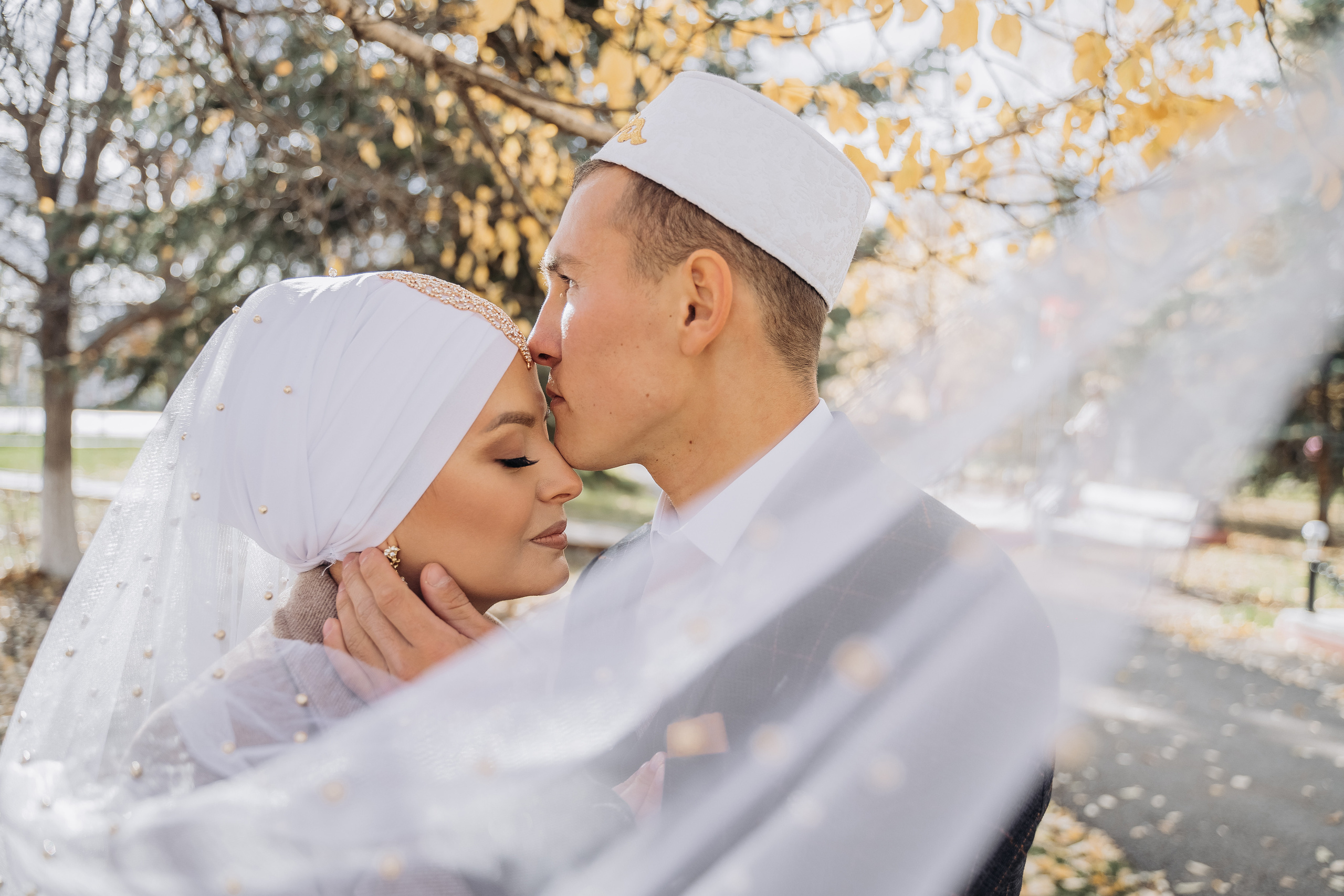 Ринат и Гузель. Свадебный семейный фотограф Ксения Божко Уфа Раевка никах в Нарыстау