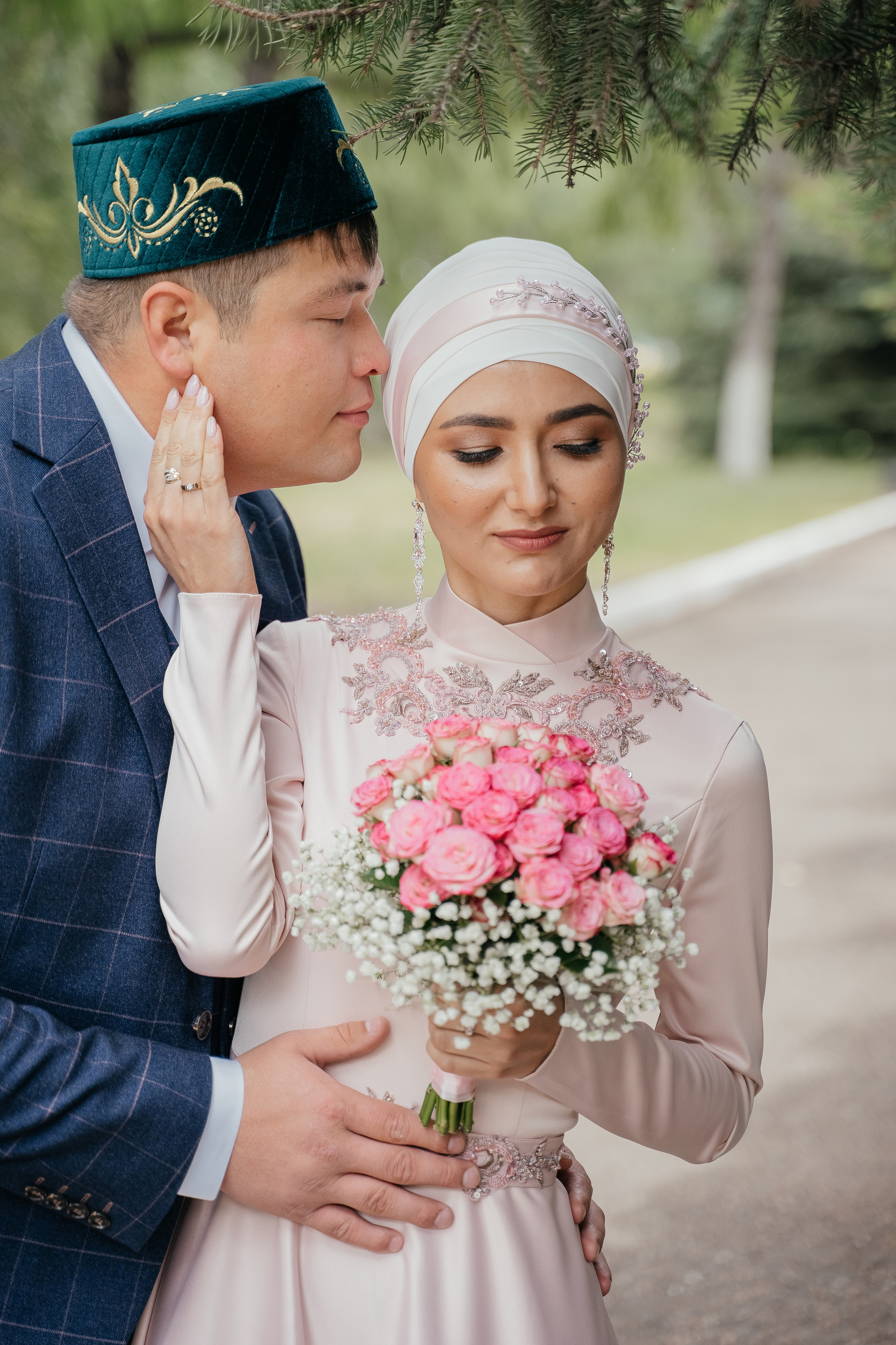 Эльвина и Рустэм. Свадебный семейный фотограф Ксения Божко Уфа Раевка никах в Нарыстау