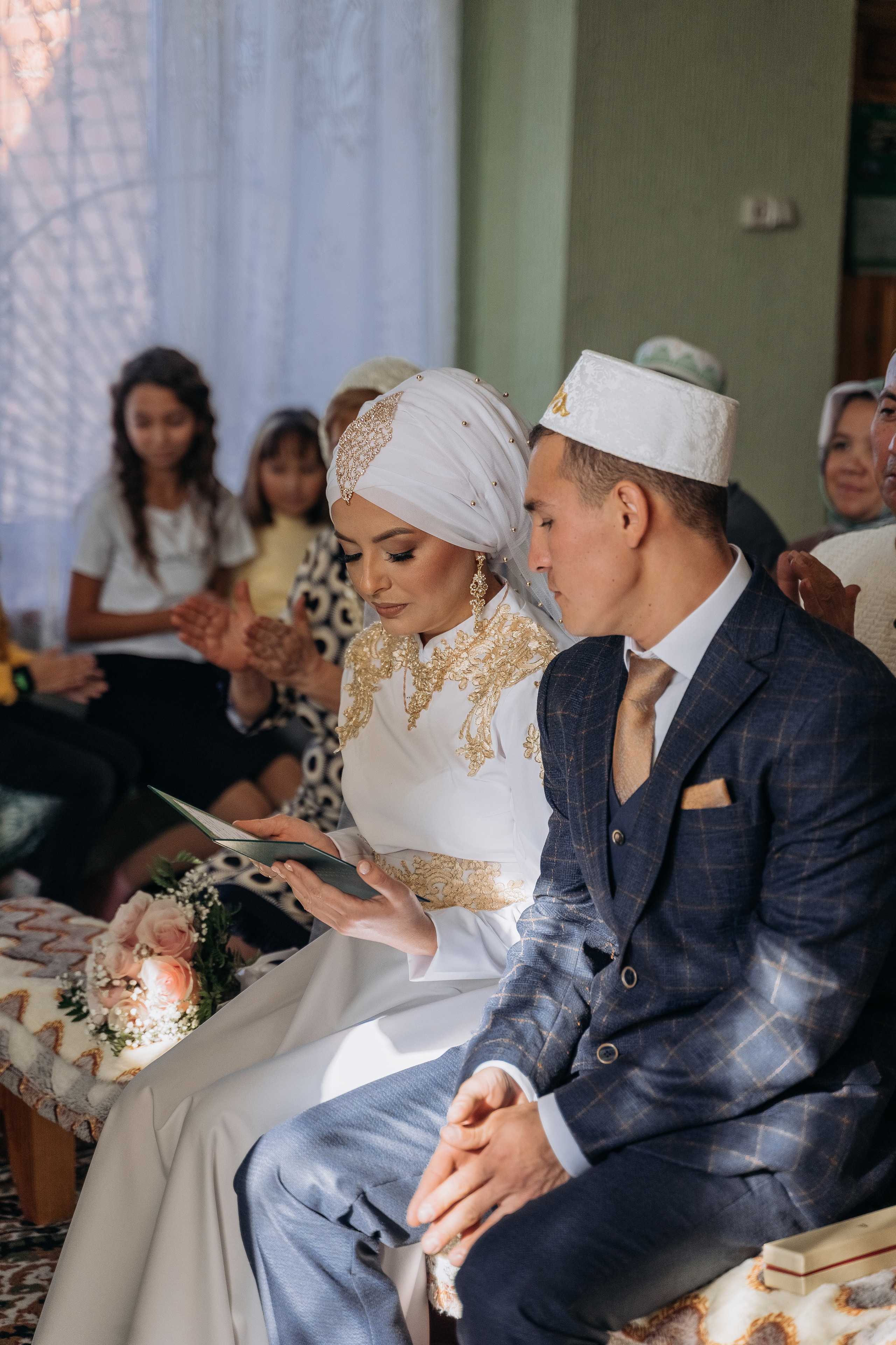 Ринат и Гузель. Свадебный семейный фотограф Ксения Божко Уфа Раевка никах в Нарыстау