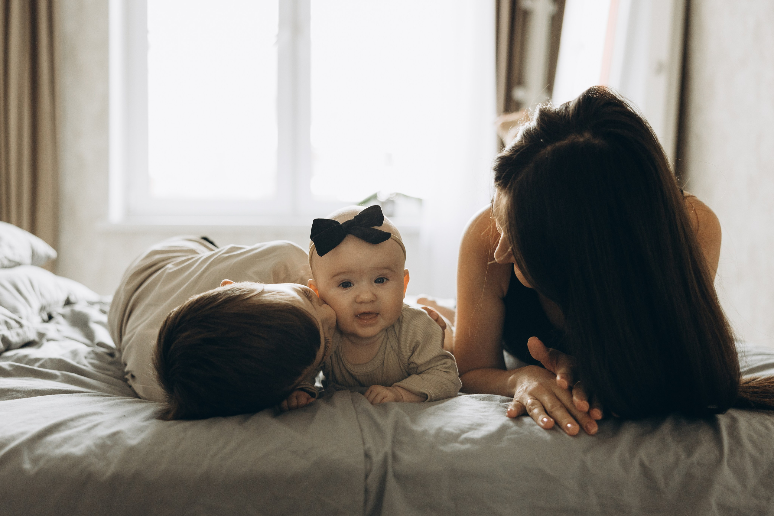 Марина, Илья и Аня. Семейный фотограф в Москве Виктория Ястребинская