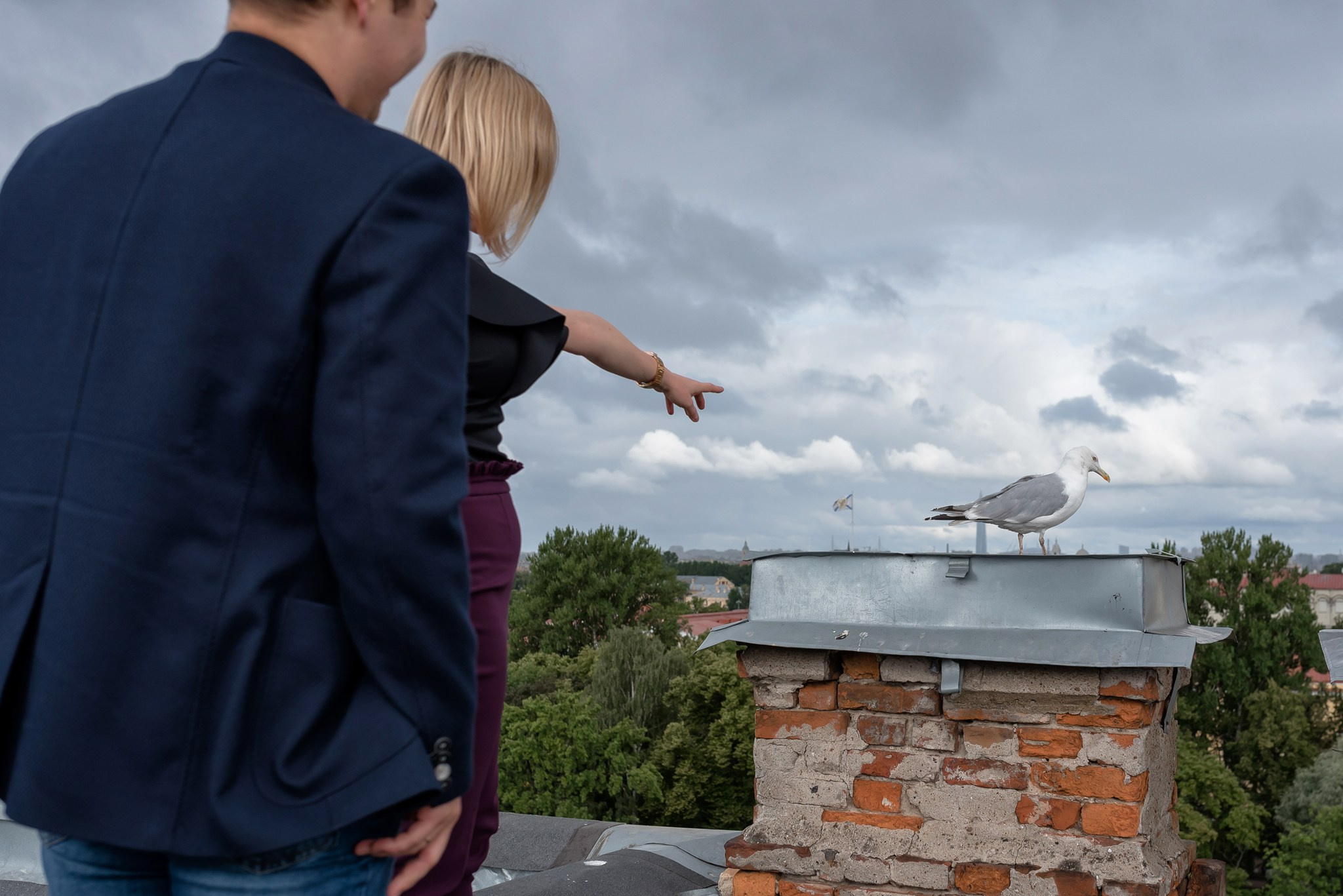 Вид на Исаакиевский собор. Свадебный и семейный фотограф из Санкт-Петербурга Климов Анатолий