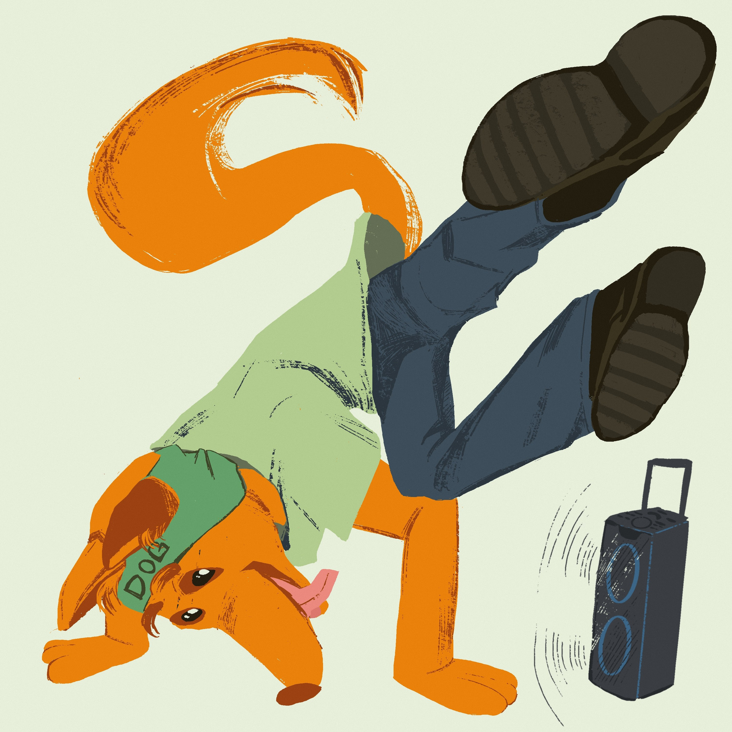 Peactober 2024. Детская иллюстрация 