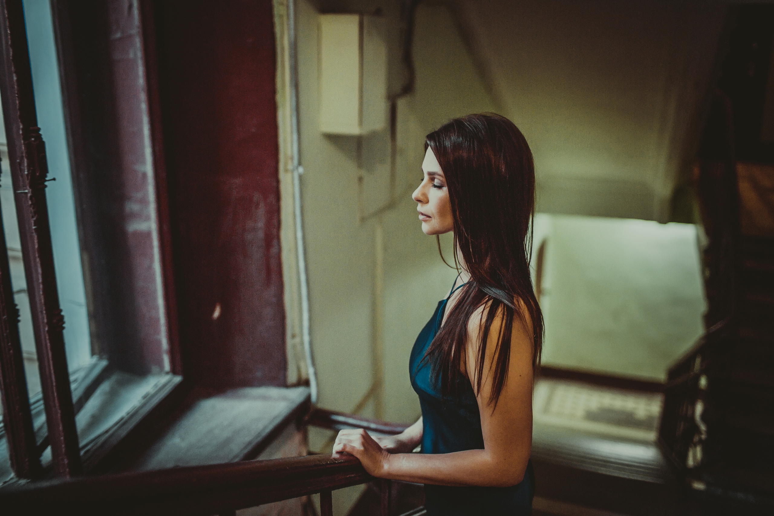 Портретная фотосессия для девушки около музея Штиглица. Детский, свадебный и семейный фотограф Юлия Курбатова, Санкт-Петербург