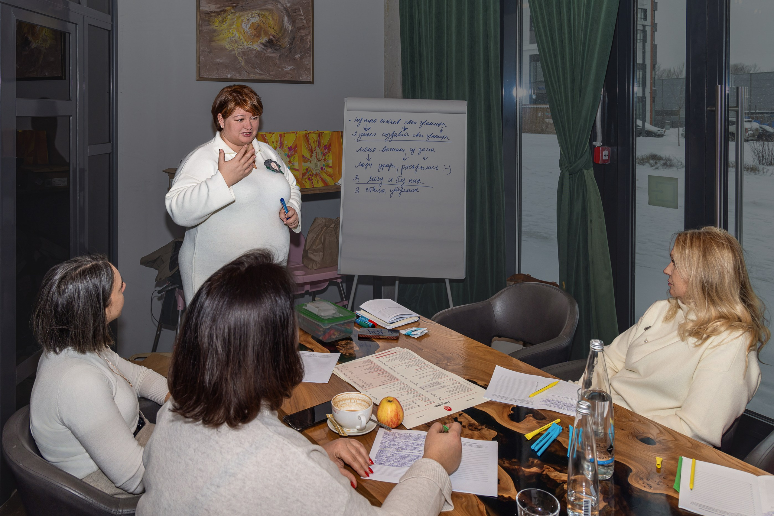 Тренинг МЕЧТЫ от Светланы Калиничевой. Фотограф Андрей Зикеев, фотостудия AzArt Studio в Москве