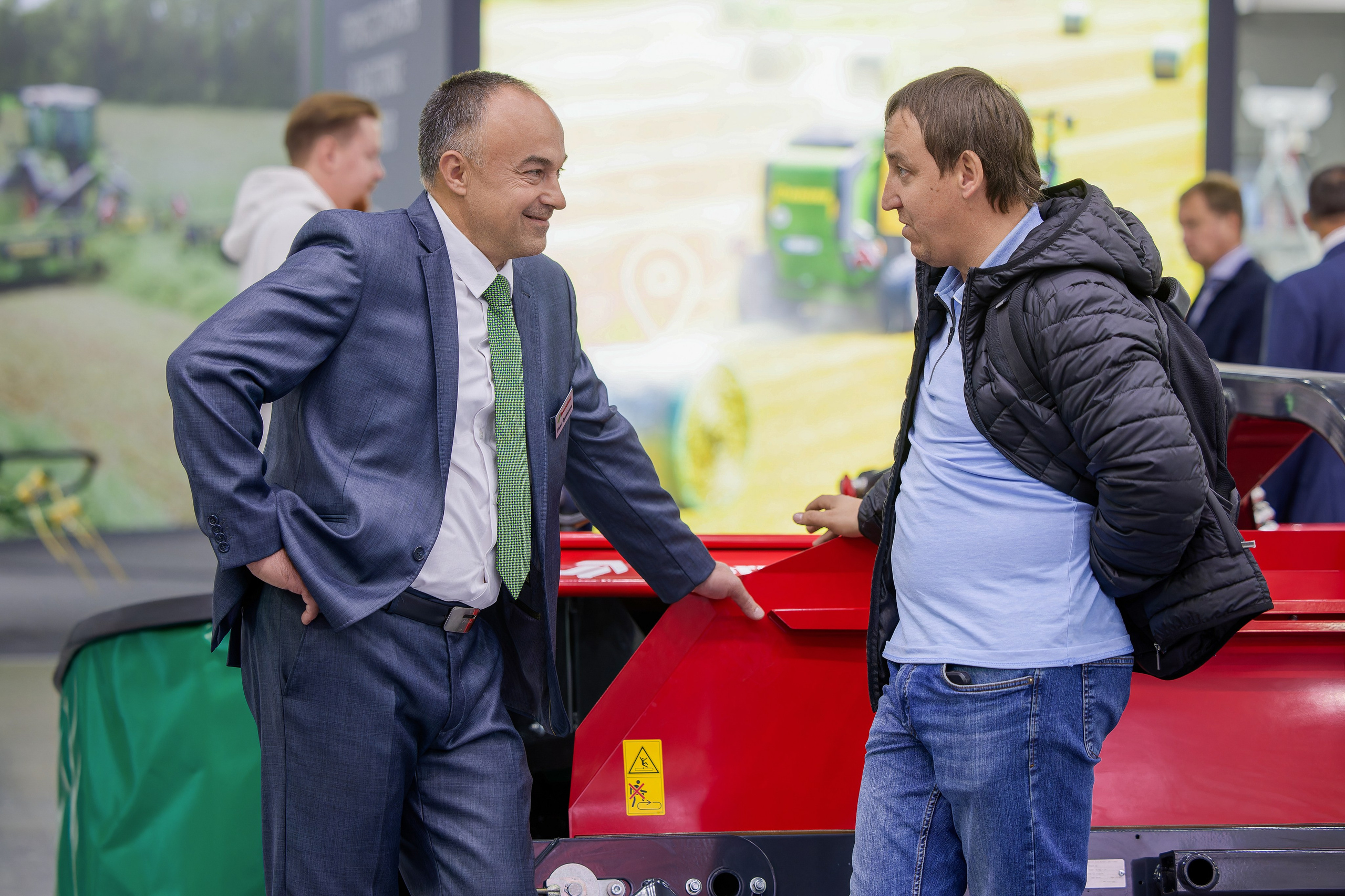 Работа стенда. Агросалон. Репортажный фотограф в Москве Екатерина Якель