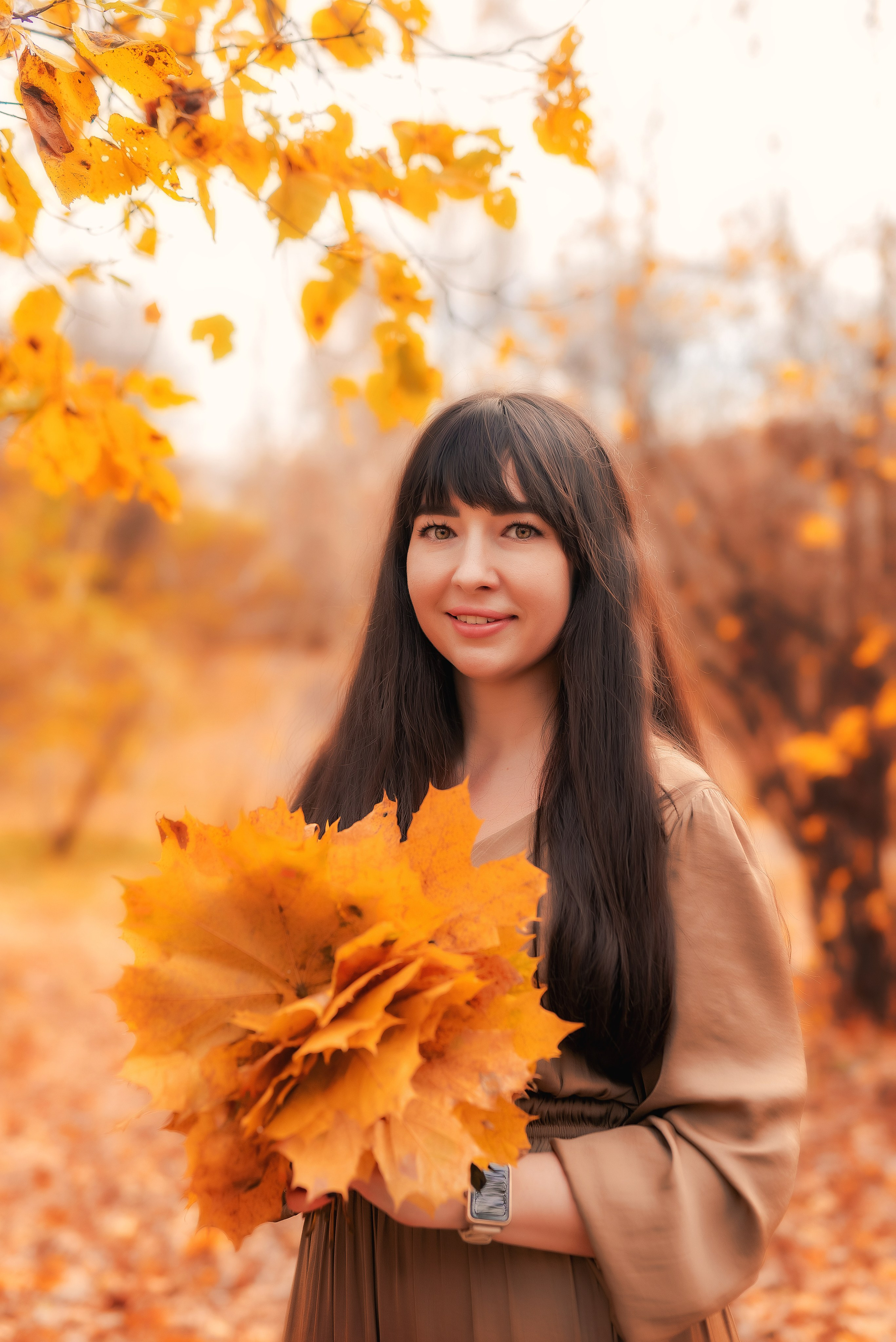 Осень в парке. Семейный, детский фотограф в Воронеже Анна Никитина