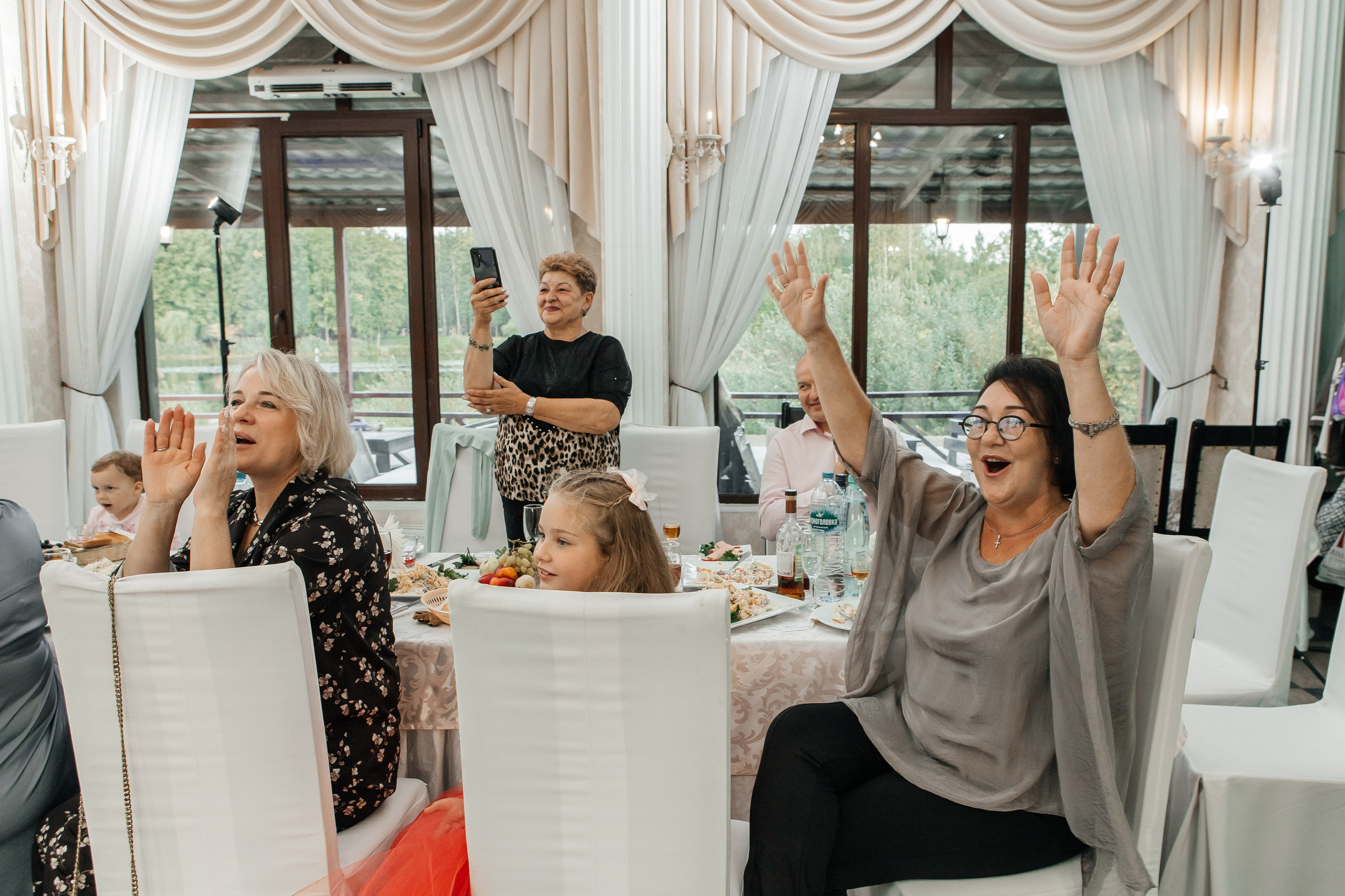 Юбилей в ресторане «Венеция». Свадебный семейный фотограф в Санкт-Петербурге СПб Евгения Гинзбург