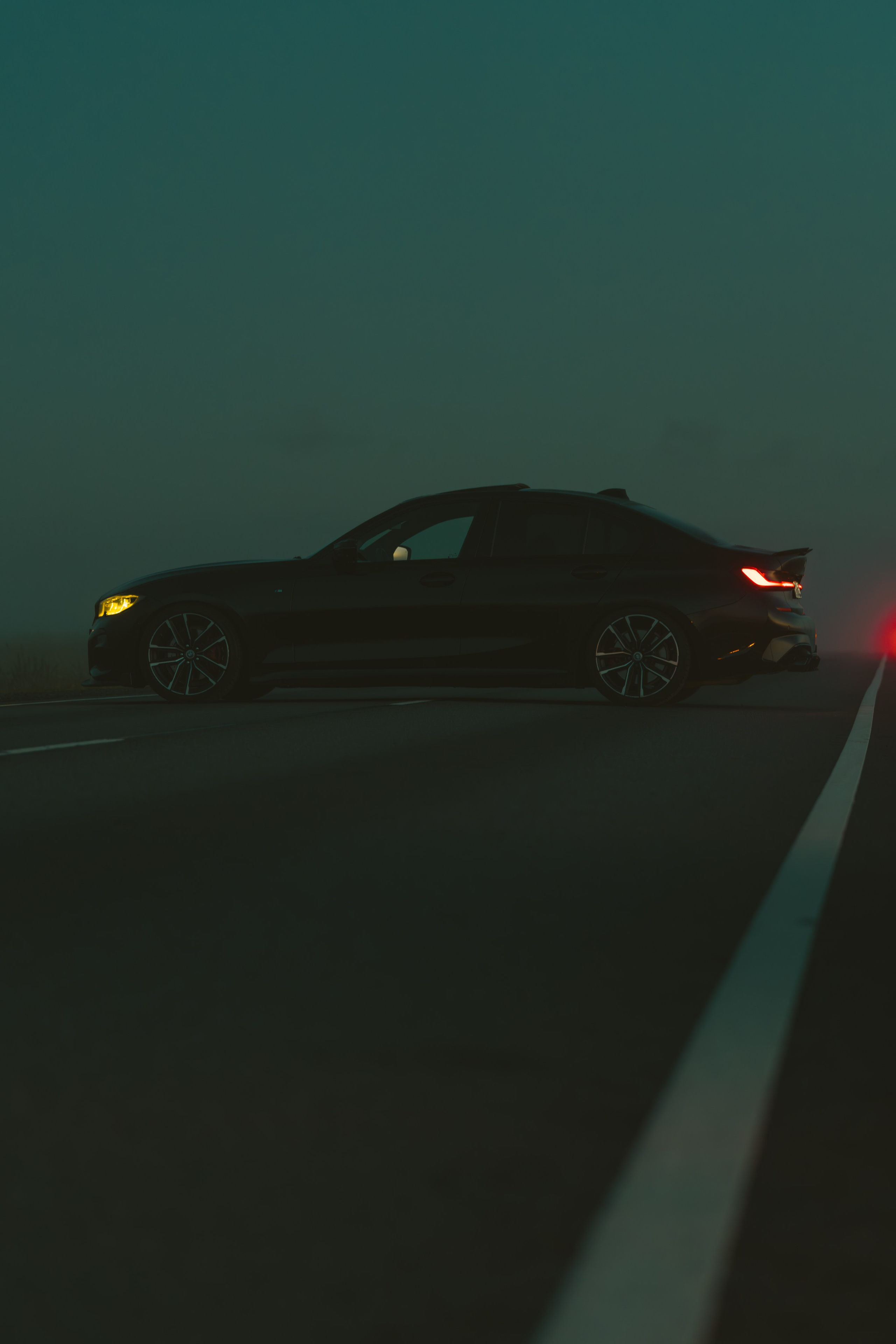 BMW 3 Series Night ed. Автомобильный фотограф в Санкт-Петербурге