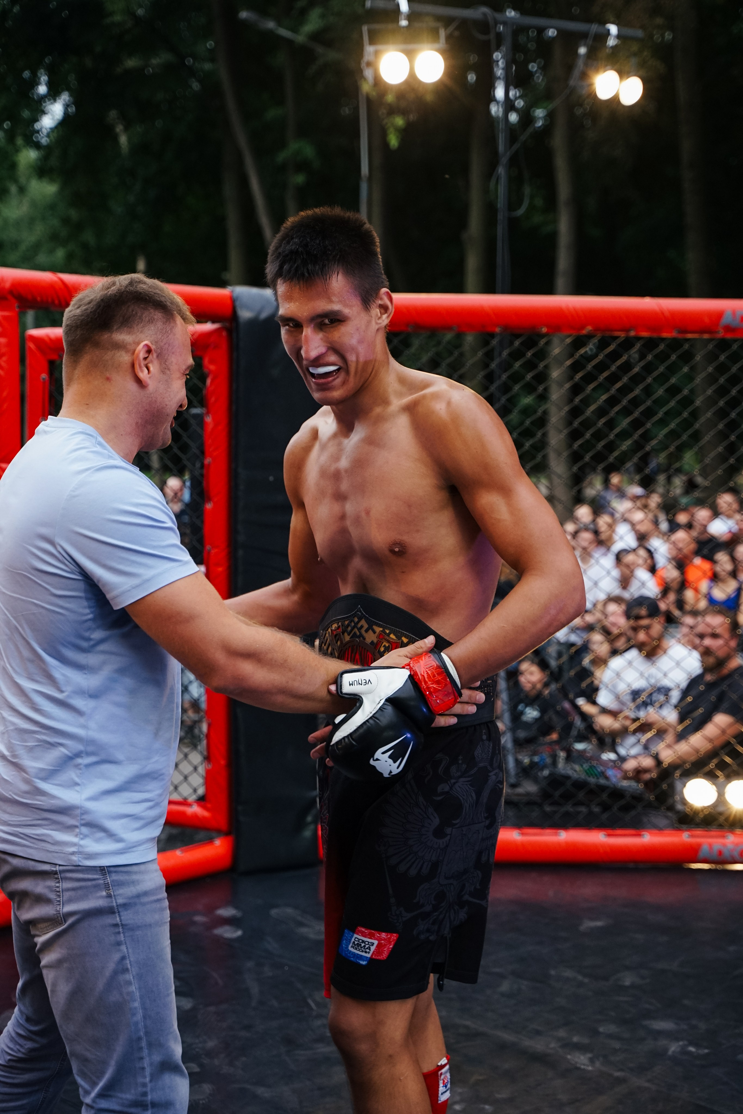 Вечер боев в ЦПКиО. Фотограф Надежда Погребняк | Рязань | Москва