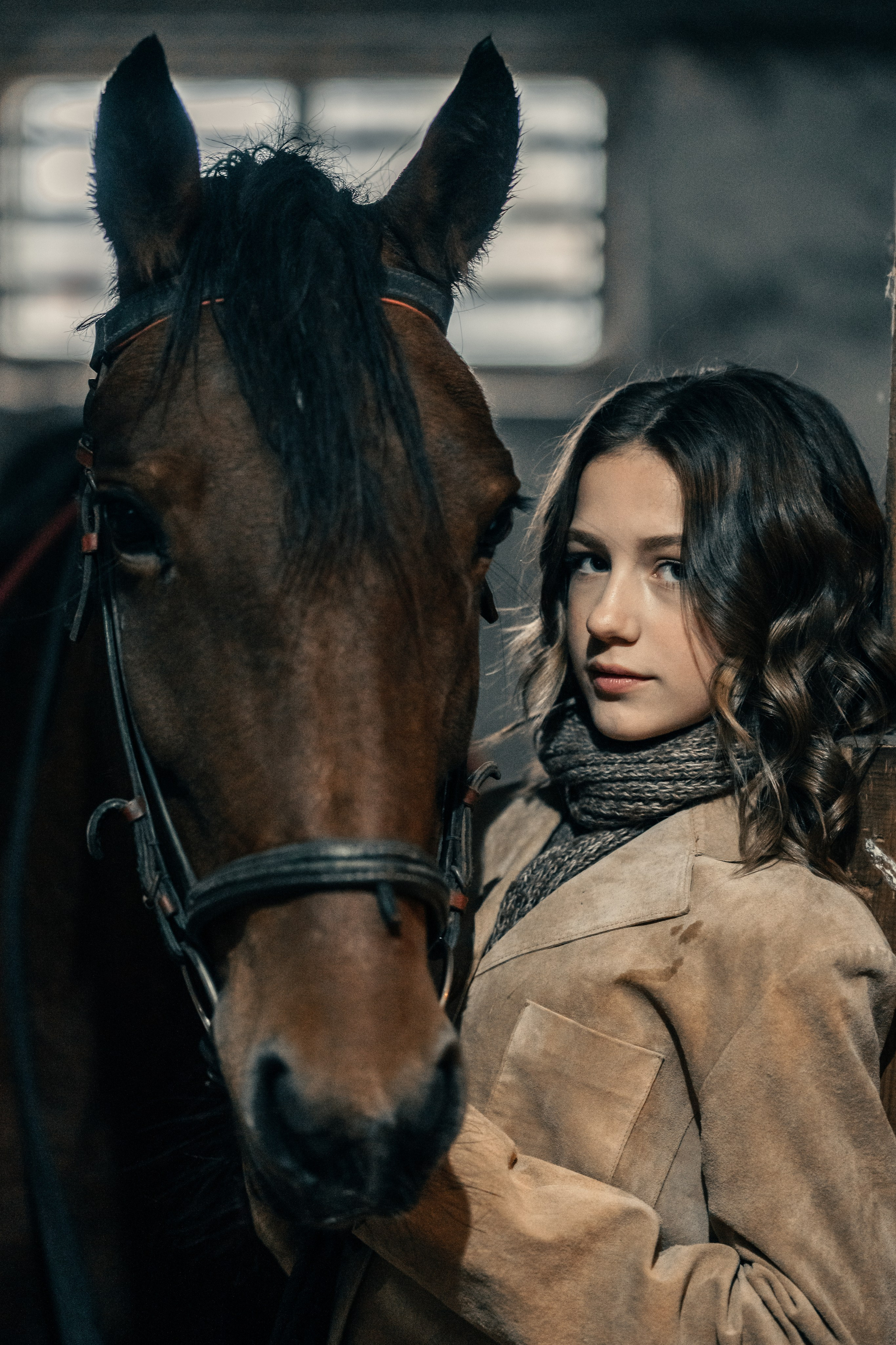 На конюшне. Belichev45foto.ru