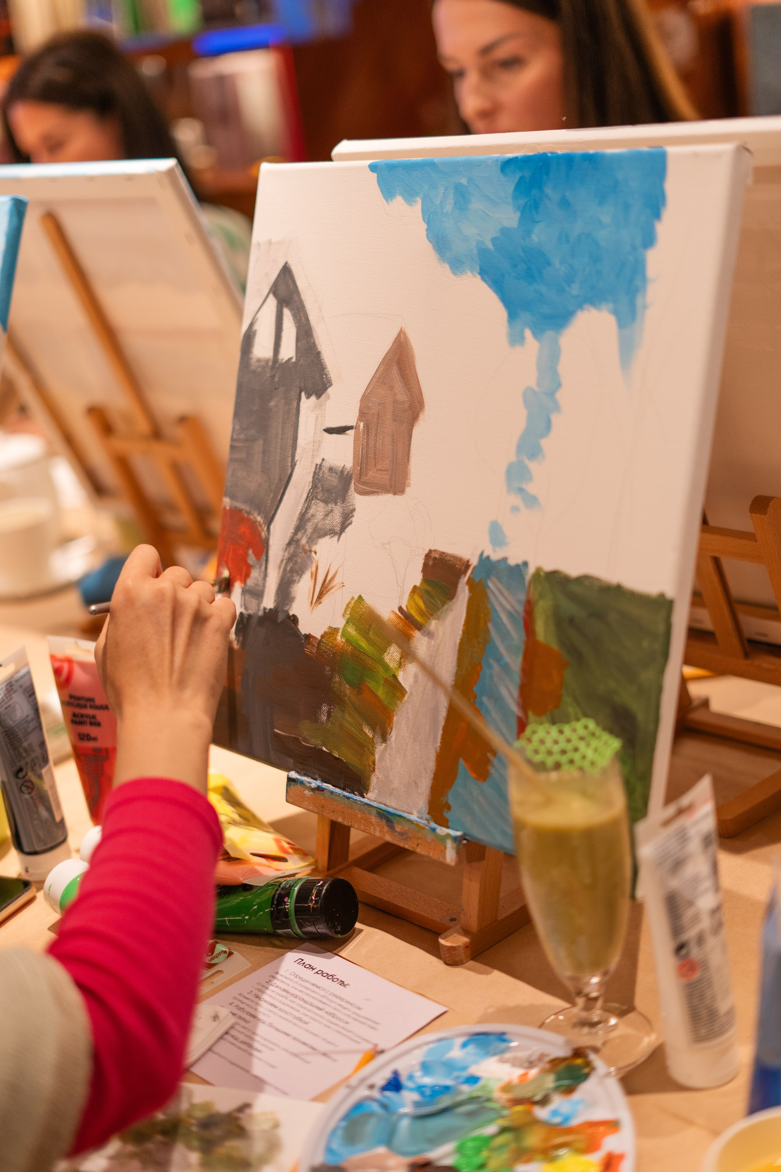 Корпоратив Teach Me Art 3. Портретный фотограф в Москве и Санкт-Петербурге Арина Чех