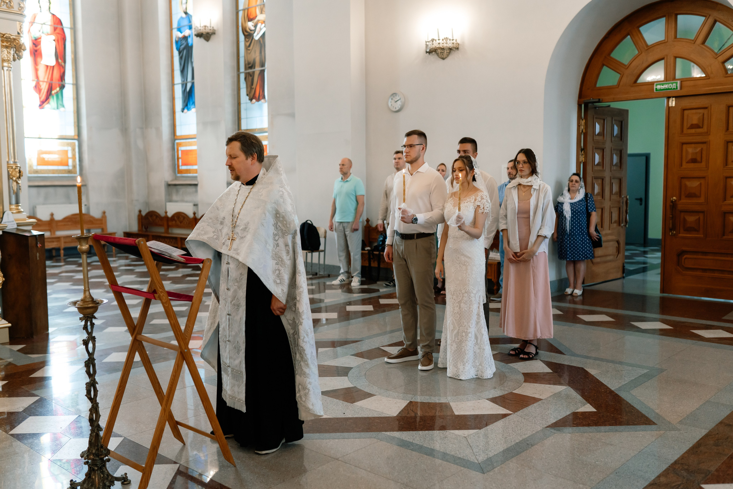 Венчание Одинцово Собор Георгия Победоносца. Семейный фотограф Одинцово Москва Наталия Черенкова