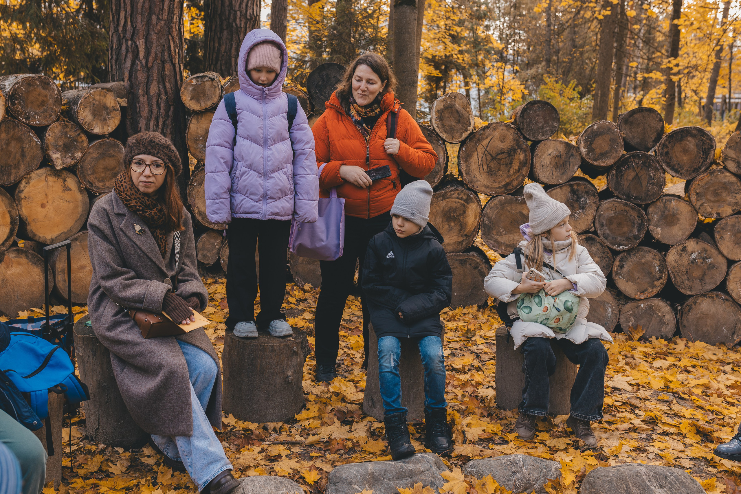 Репортаж школьной экскурсии. Семейный и женский фотограф в Москве Надежда Воробьева